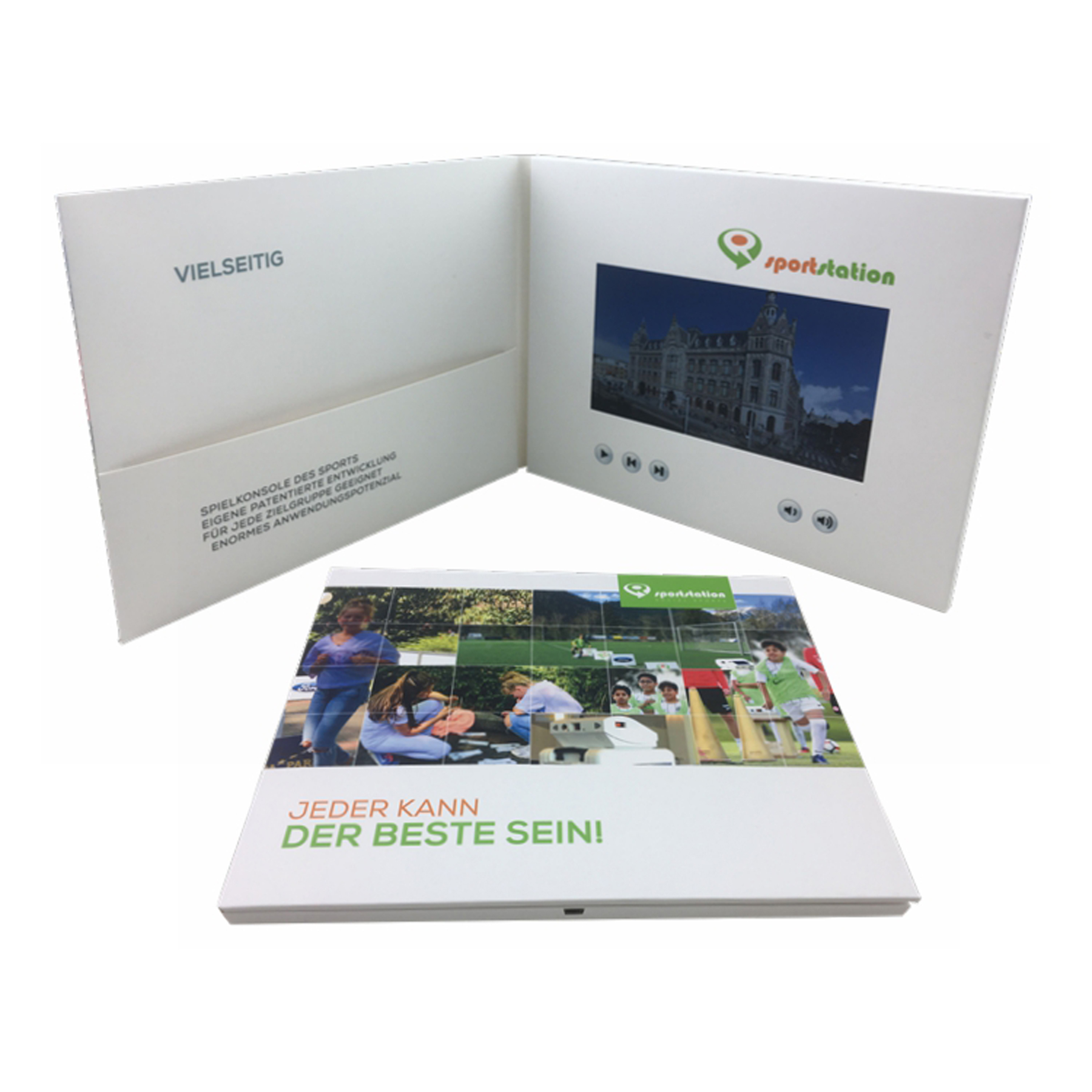 VidU 7.0" HD High-Definition Video Mailer And Brochure With Full Color Printing 24