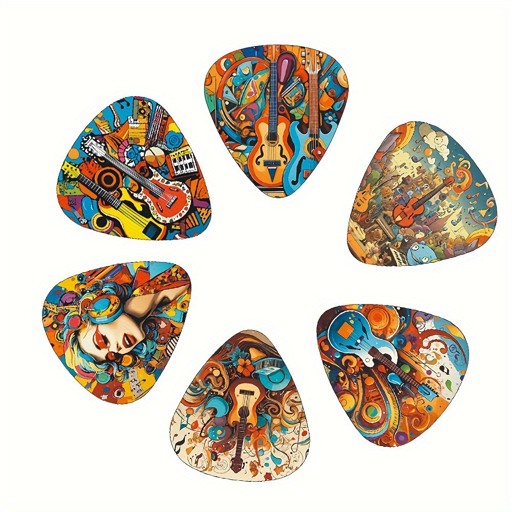 Celluloid Pick for Guitar Bass Plectrum 2