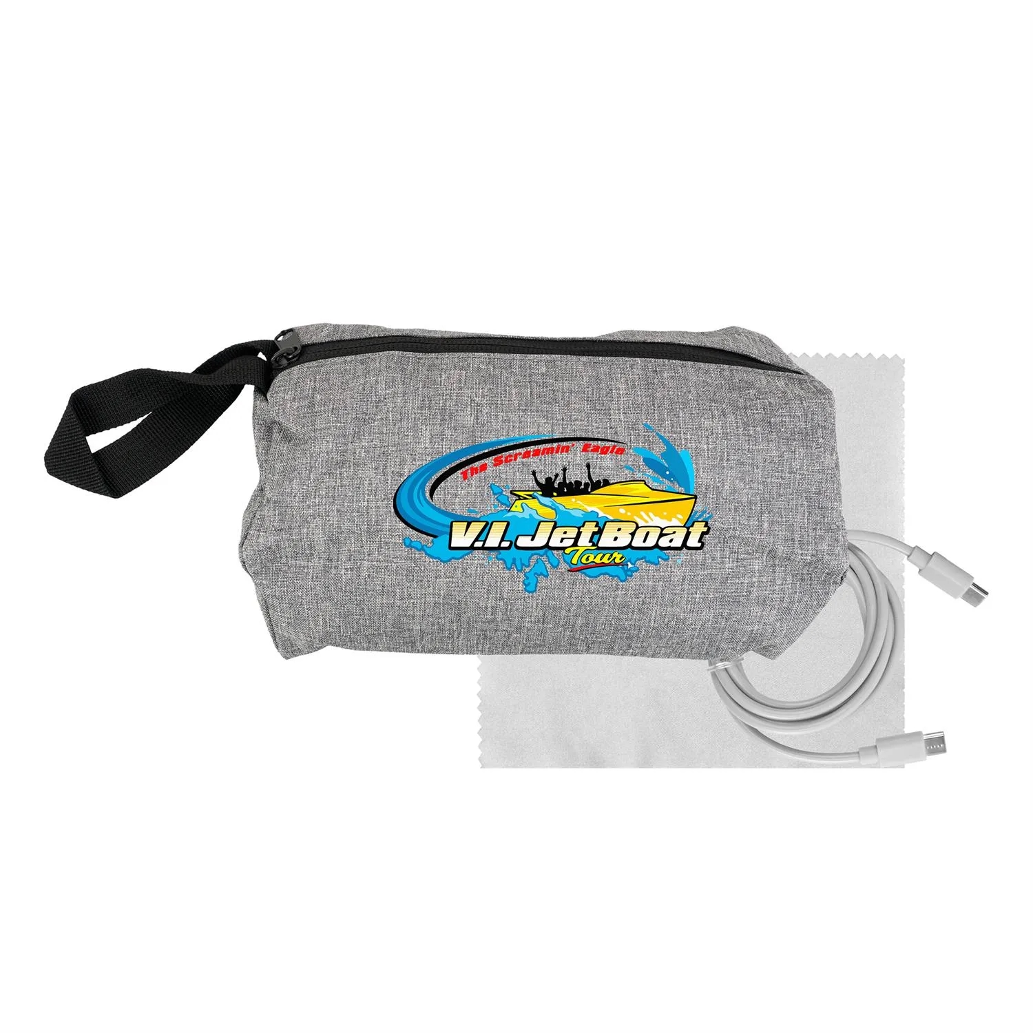 Travel C to C Cable & Cloth Set 5