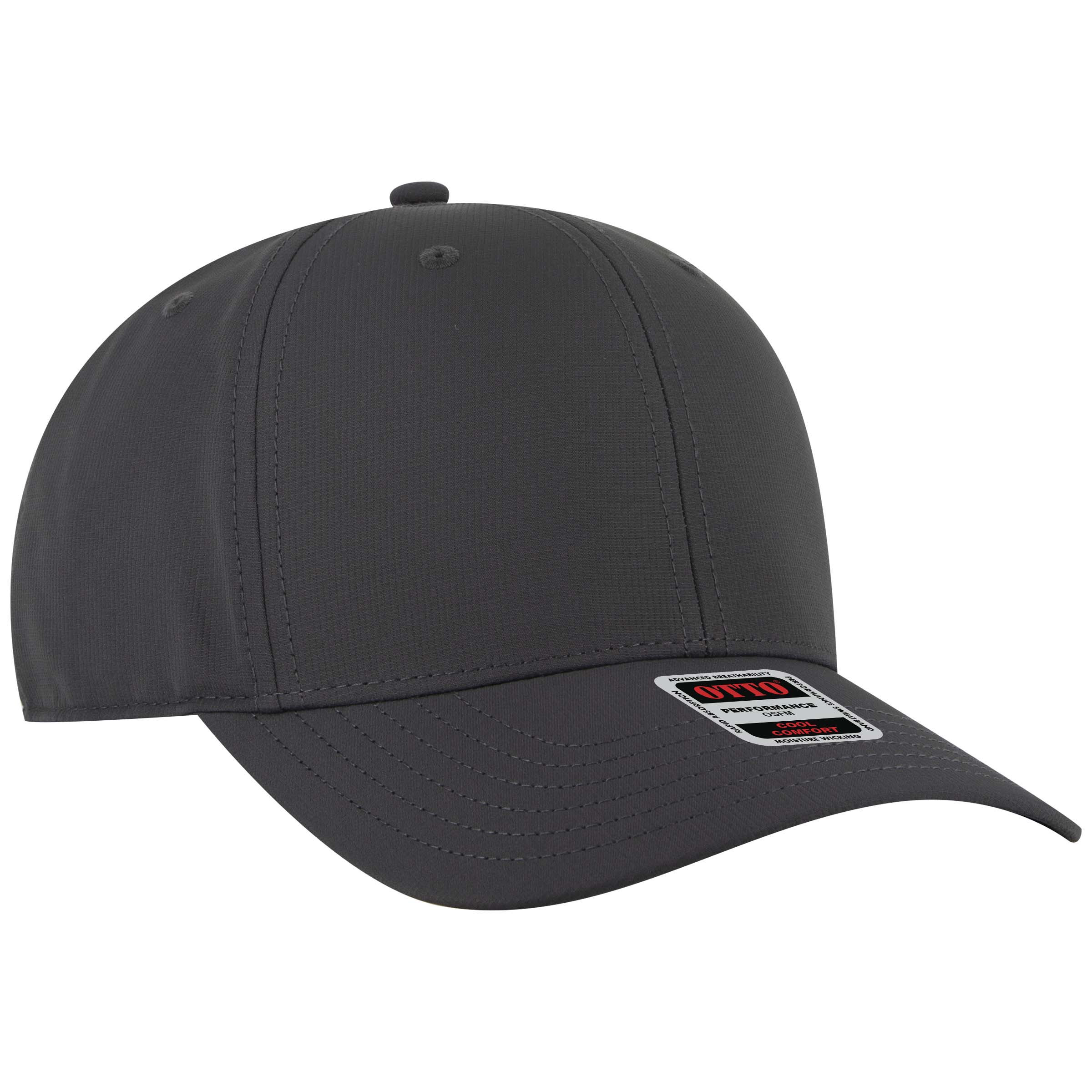 OTTO CAP® 6 Panel Mid Profile Baseball Cap 1