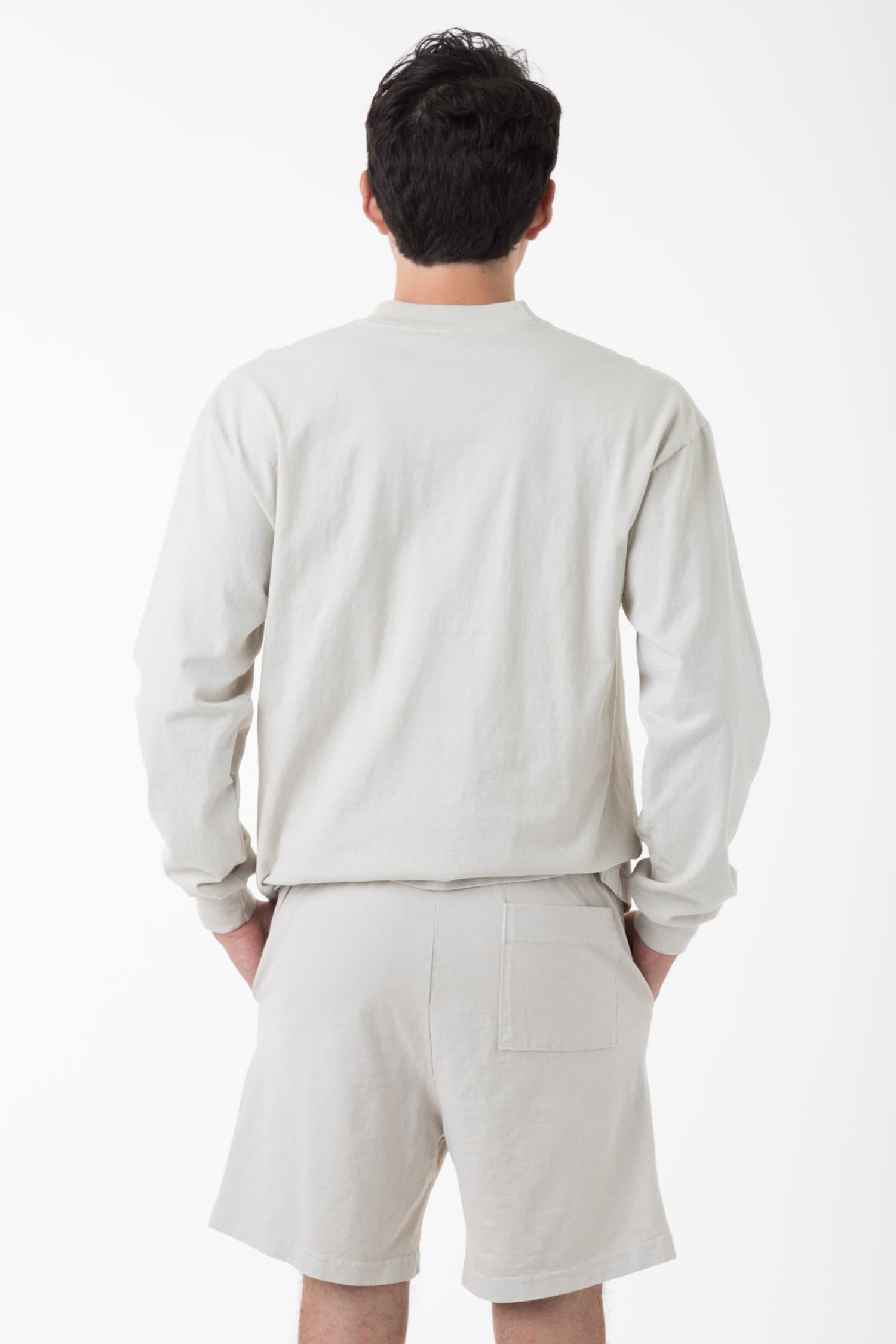 8.5 OZ MID-LENGTH HEAVY JERSEY SHORTS 8