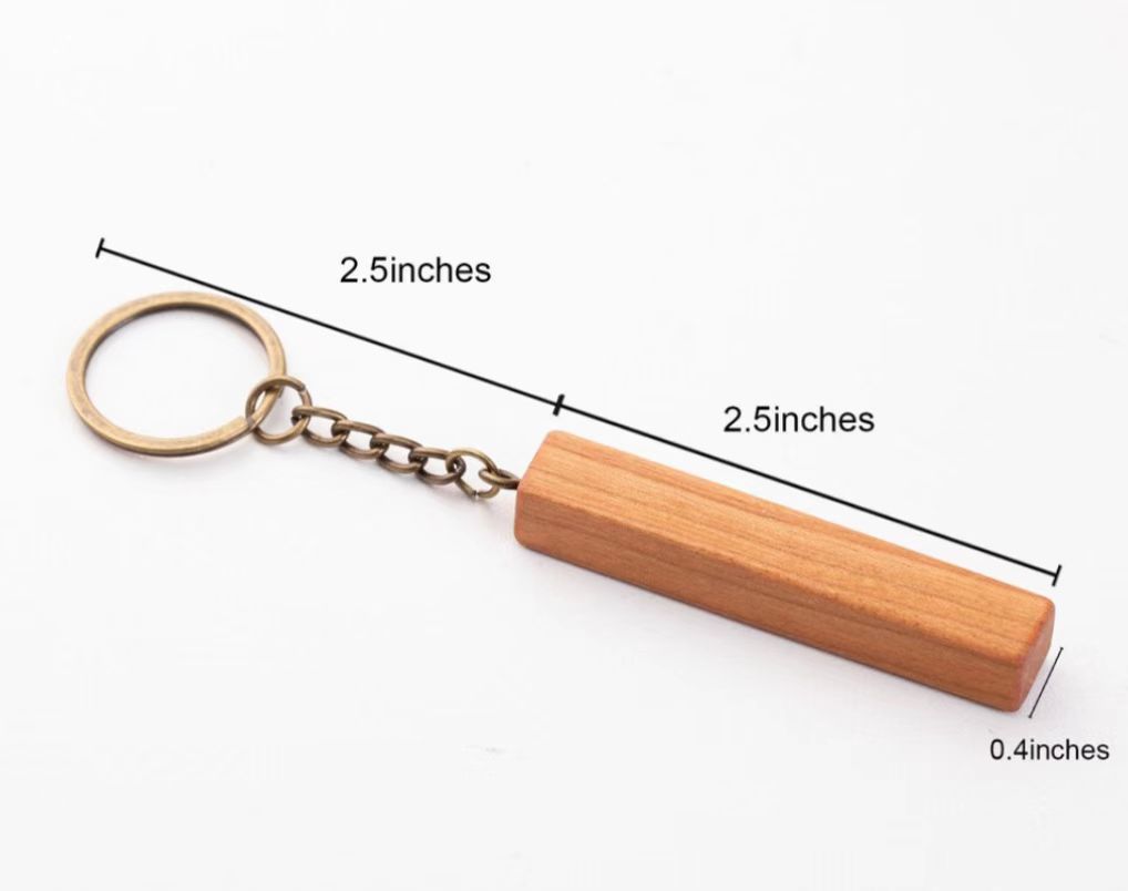 Wooden Keychain 2