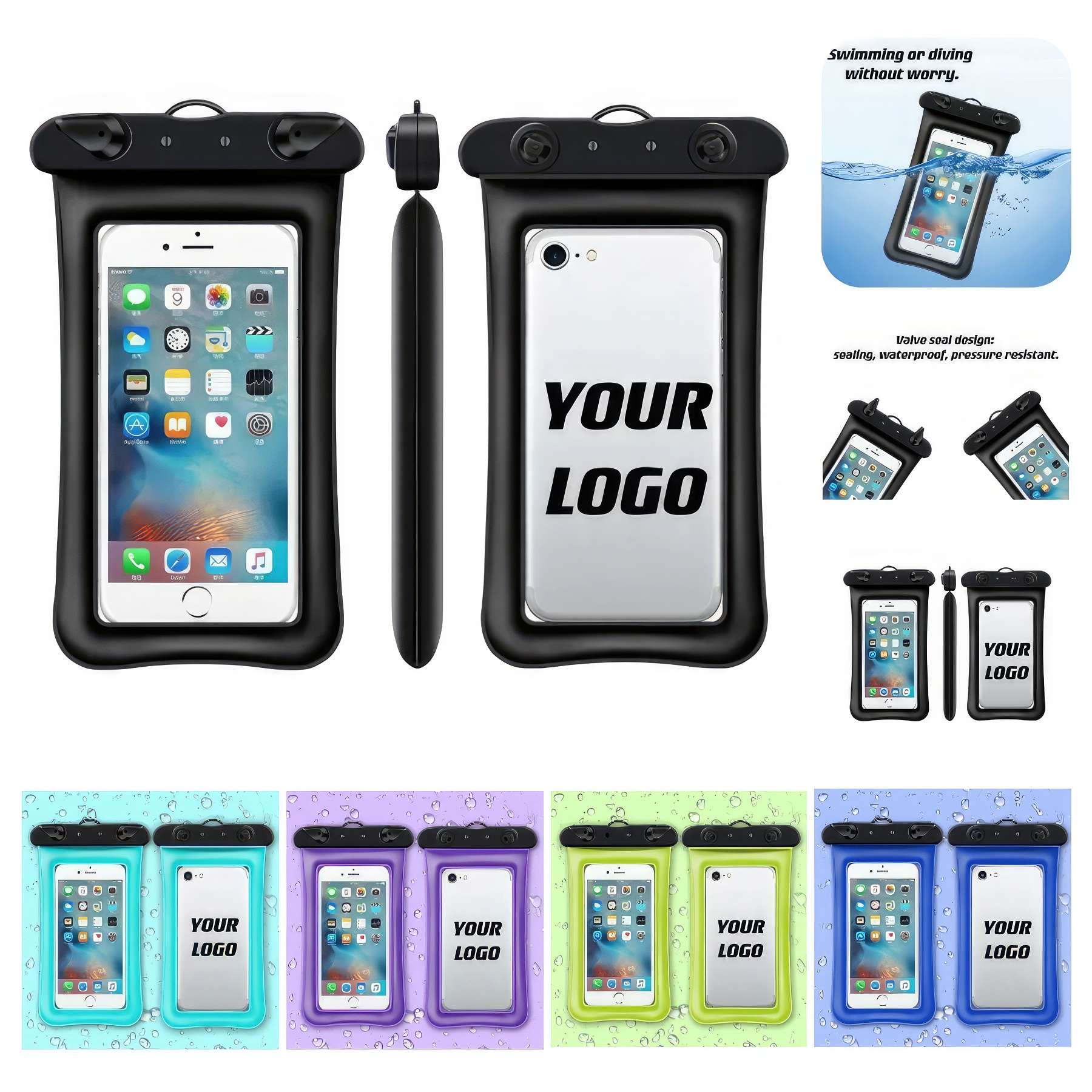 Customizable Waterproof Phone Case 2