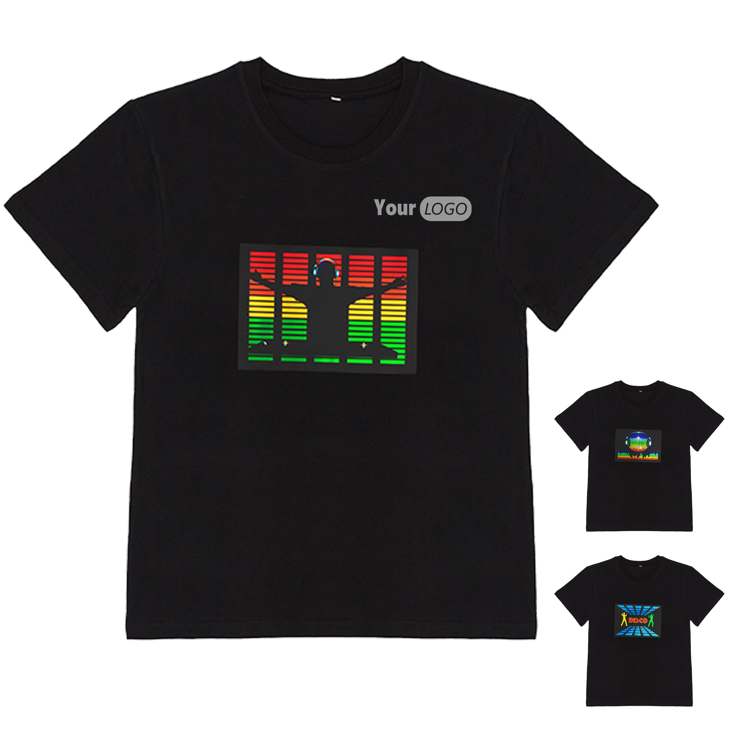 Cotton Electric Music Bounce Di Luminous Short Sleeve 3