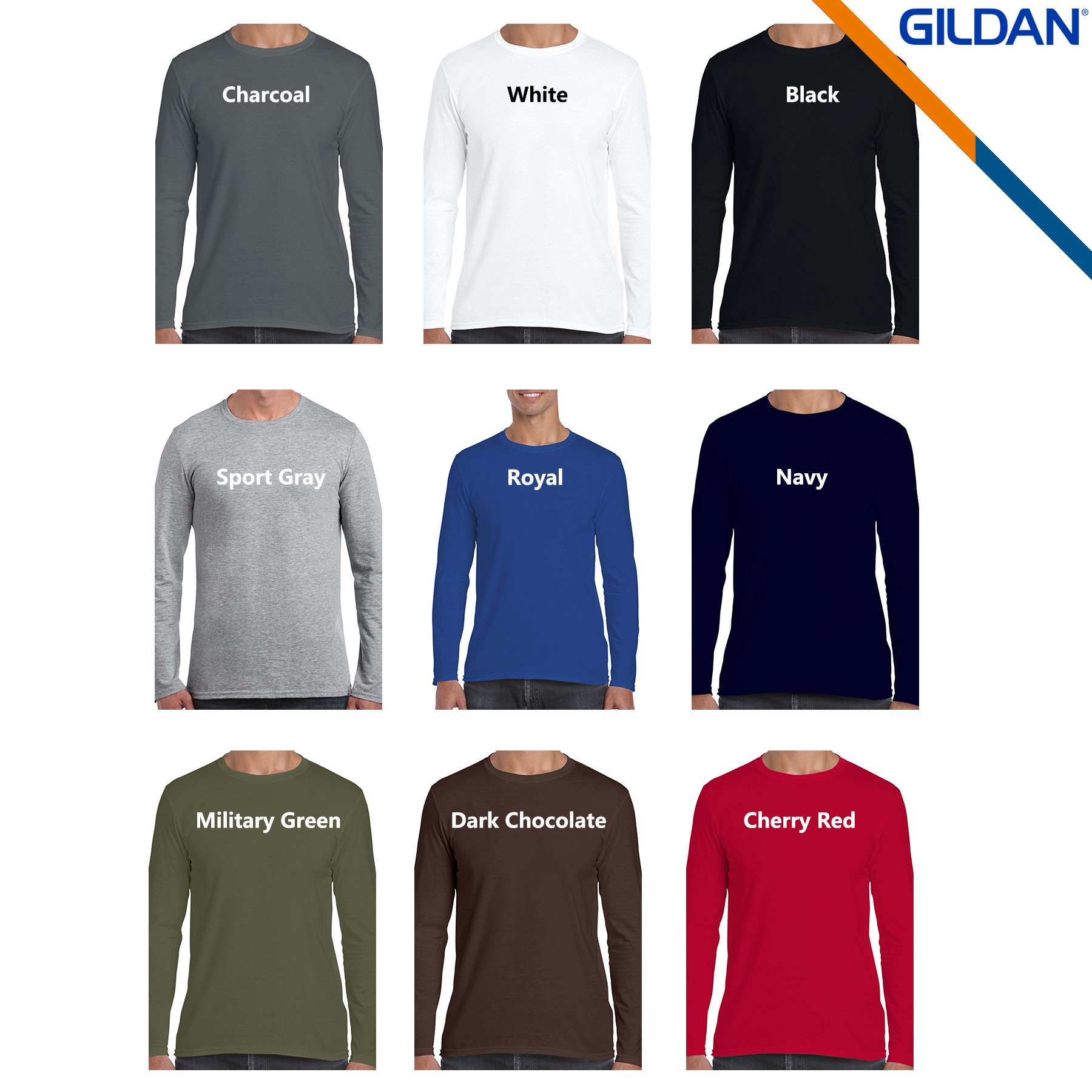 Gildan® 4.5 oz 100% Preshrunk Cotton T-Shirts 6