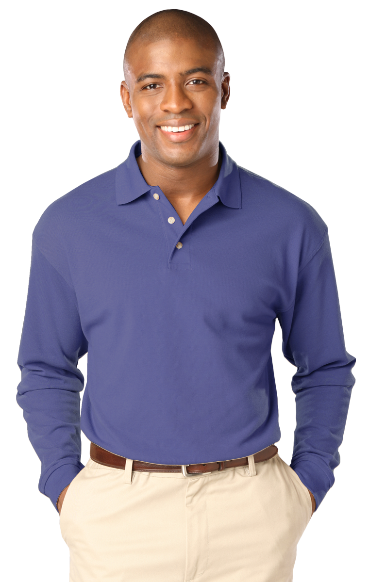 Men's Superblend L/S Polo 5