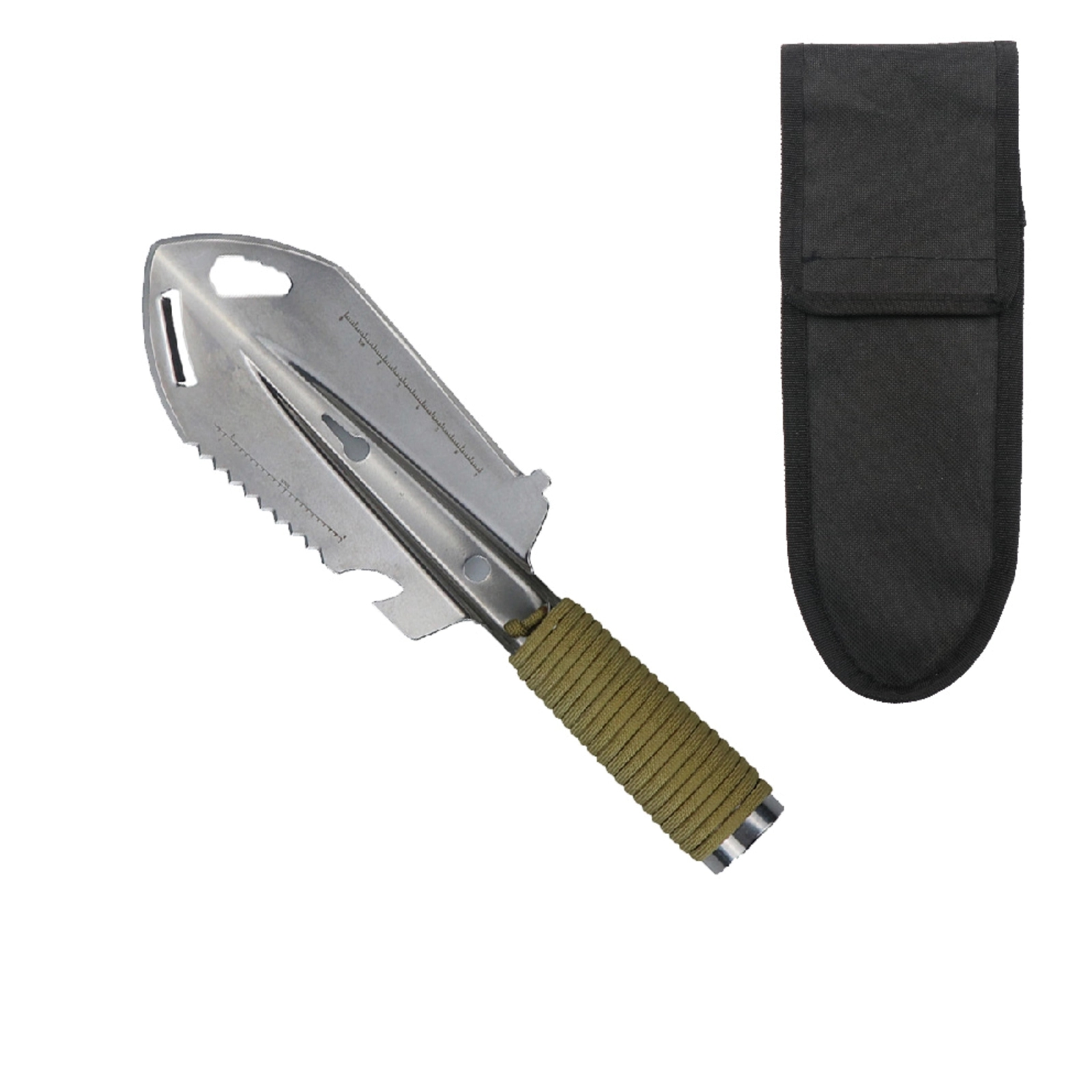 Stainless Steel Multifunctional Engineer Shovel 4