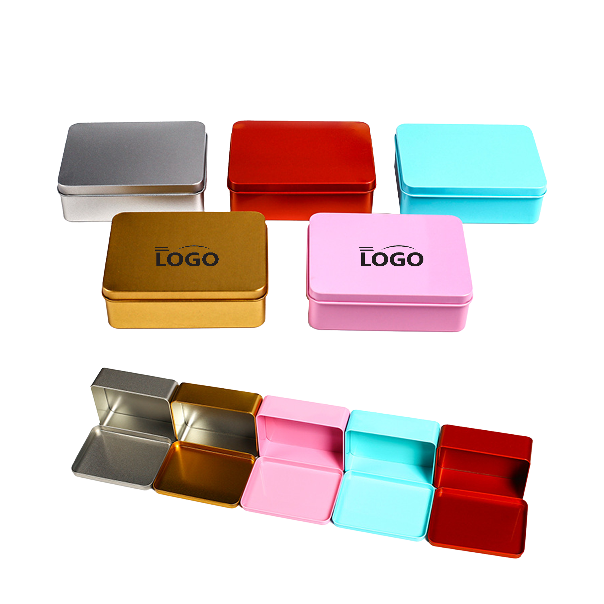 Tinplate Storage Box - Durable Metal Container 2