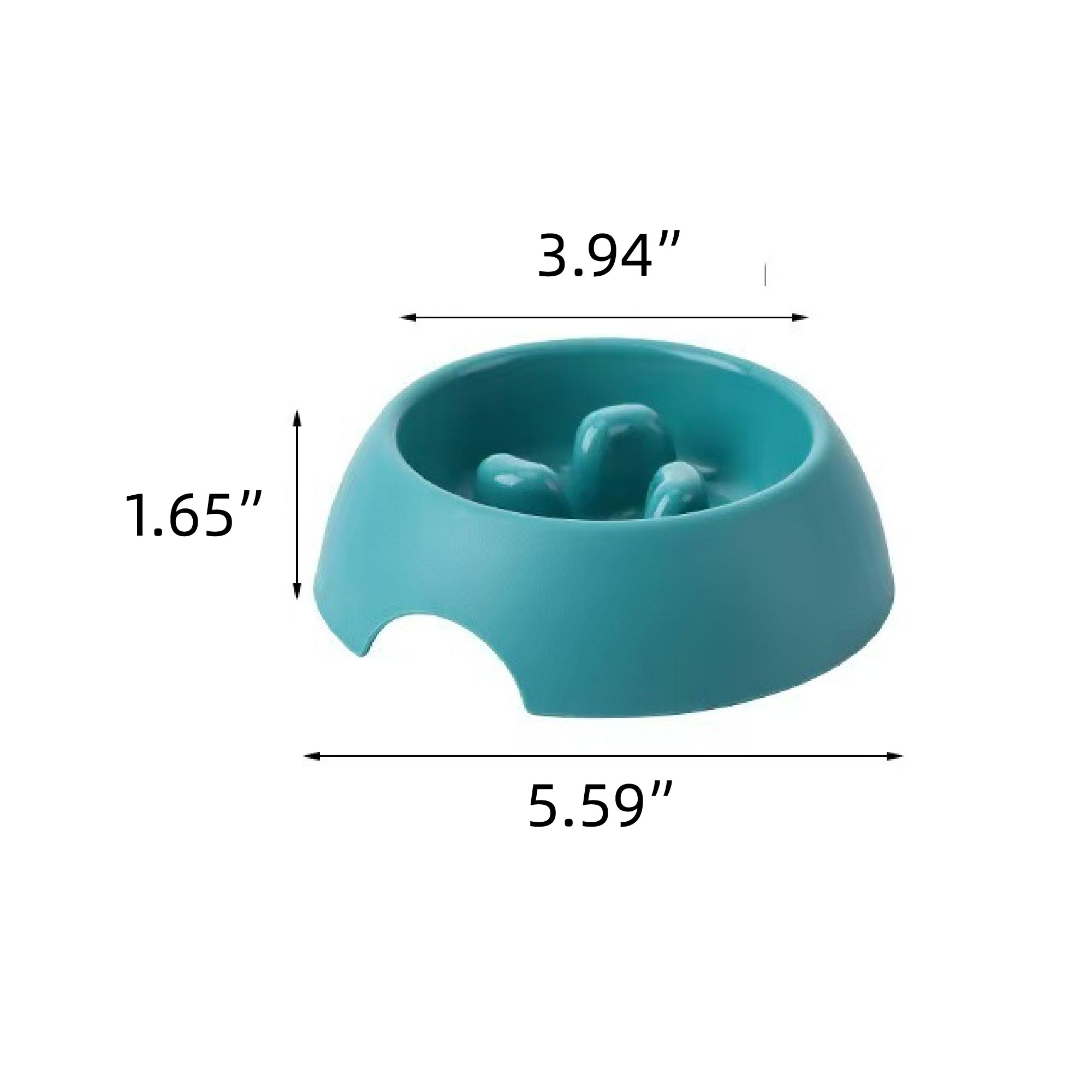 Fun Feeder Anti-Choking Slow Feeder Dog Bowl 3