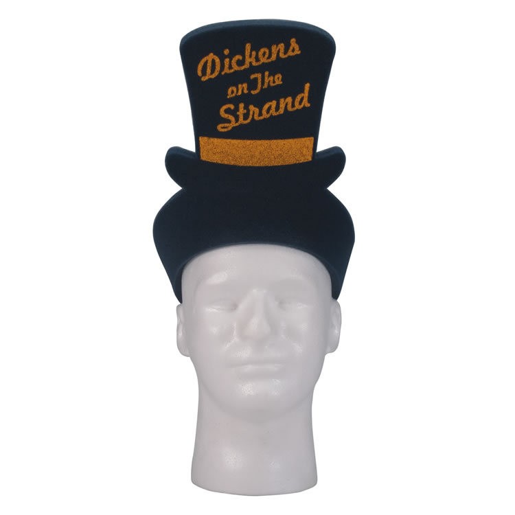 14" Foam Top Hat Visor 13