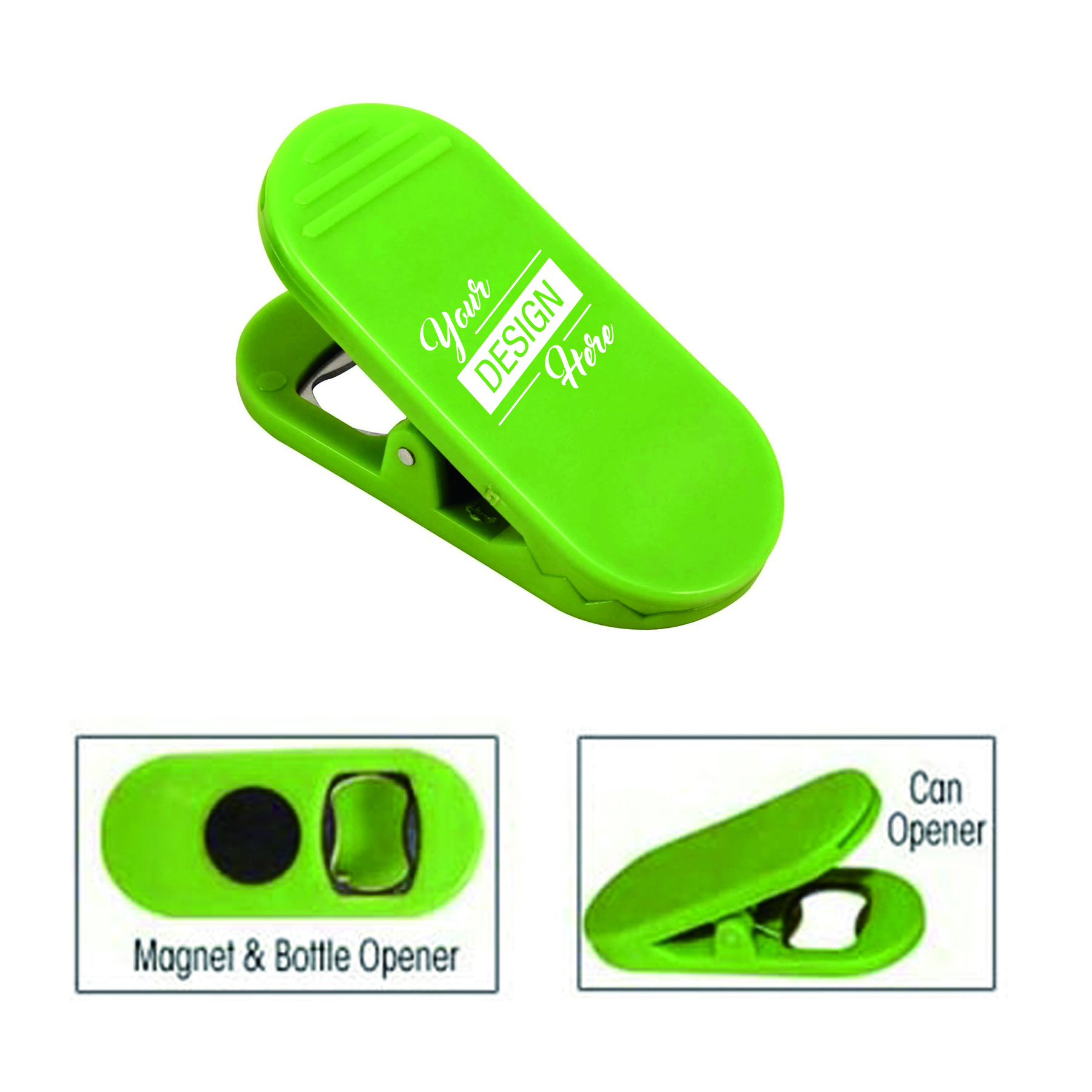 Heavy-Duty Bottle Opener Magnetic Clip 2