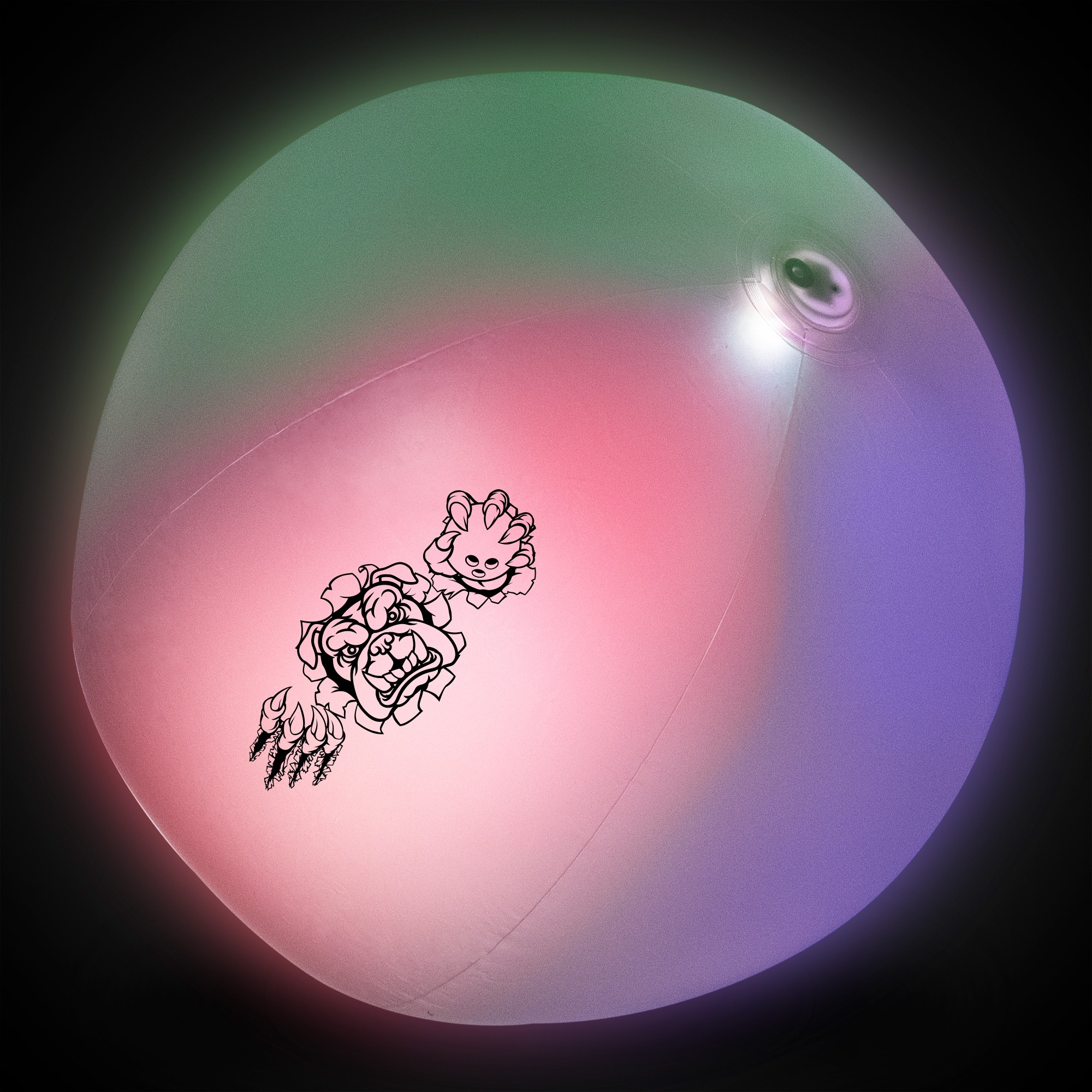 30" Light Up Beach Ball