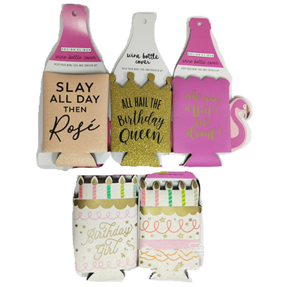 Neoprene Little Mermaid Stubby Can Coolie 2