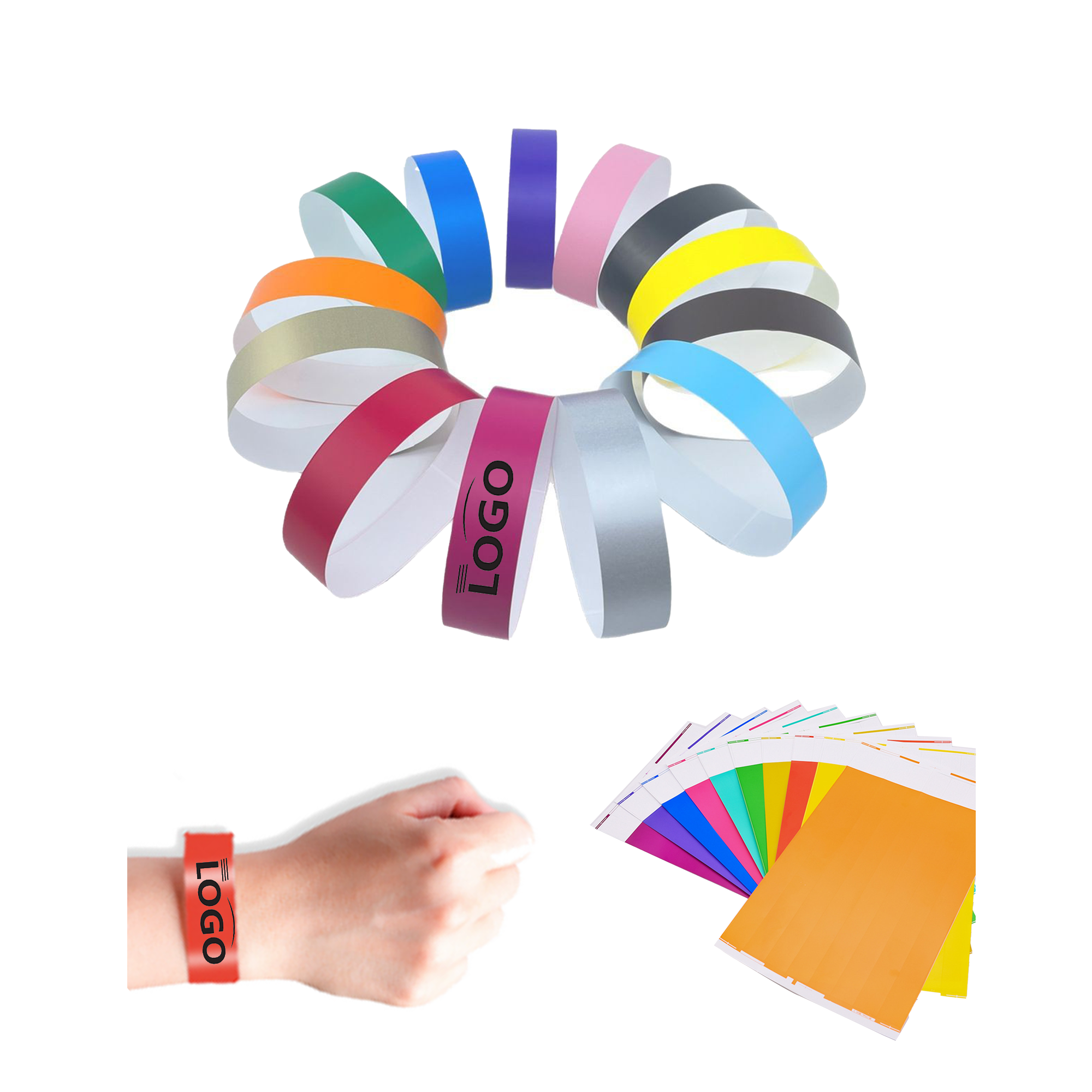 Disposable Activity Paper Wristband 2