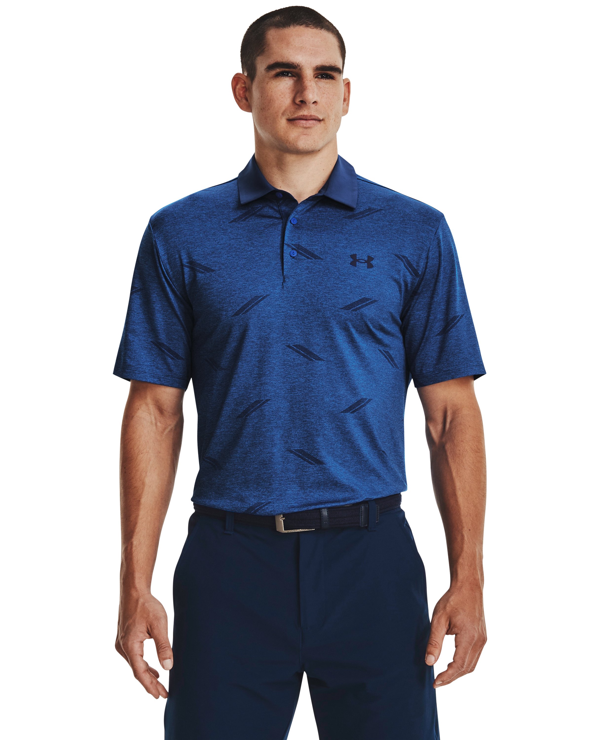 UA Playoff Deuces Jacquard Men's Polo 4