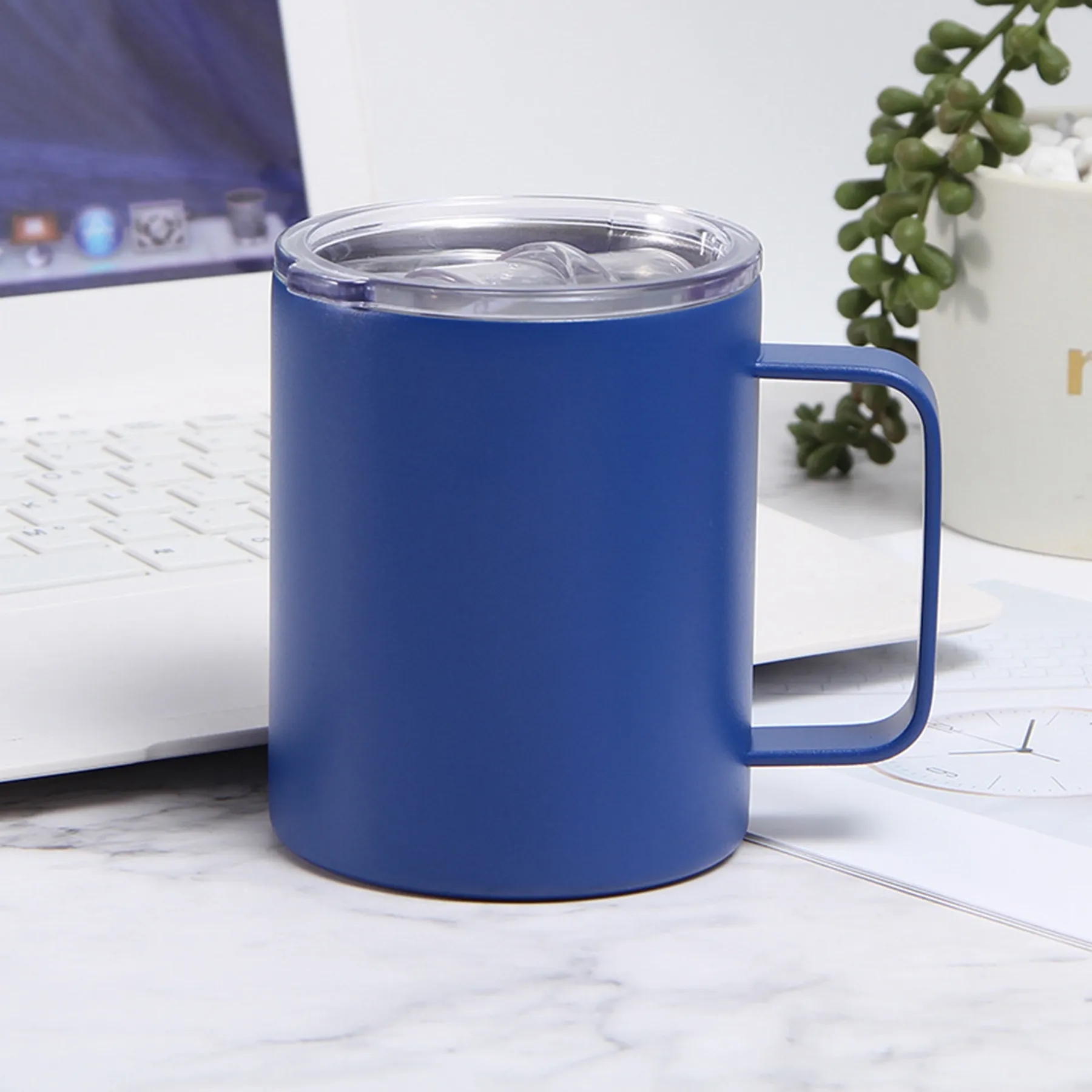 12 Oz. Double Wall Stainless Steel Vacuum Coffee Mug 14