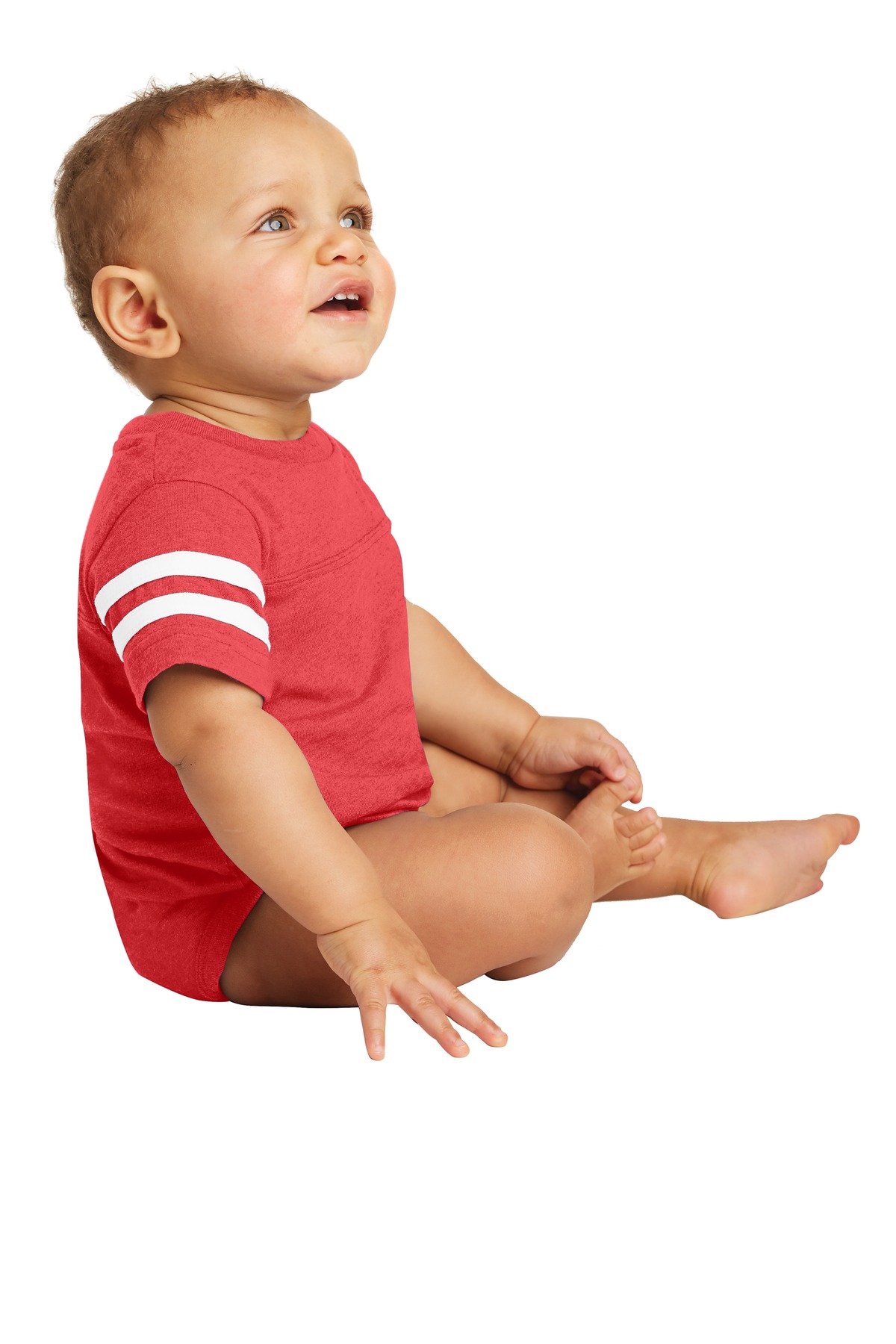 Rabbit Skins Infant Football Fine Jersey Bodysuit. RS4437 15
