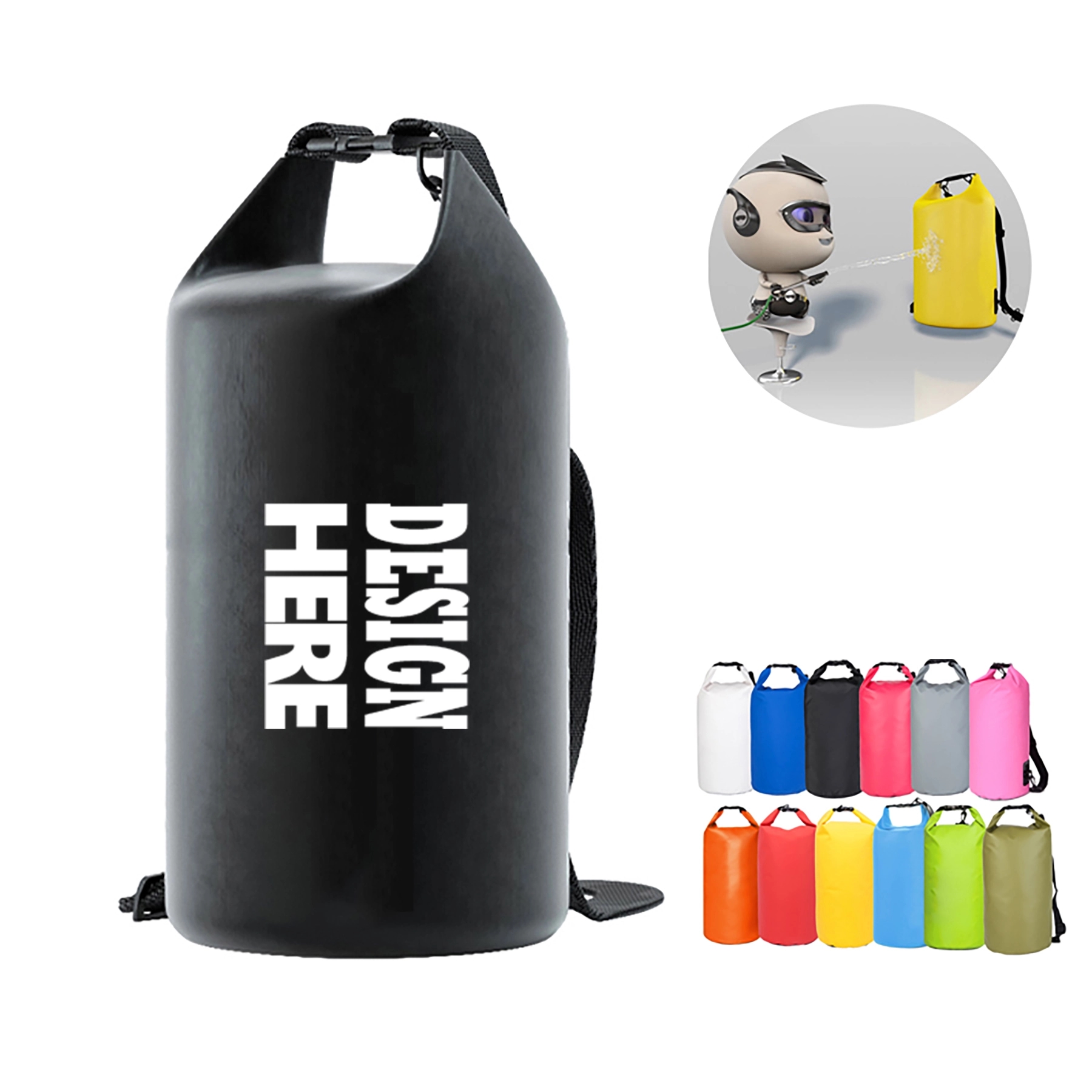 10L Waterproof Dry Swim Bag 2