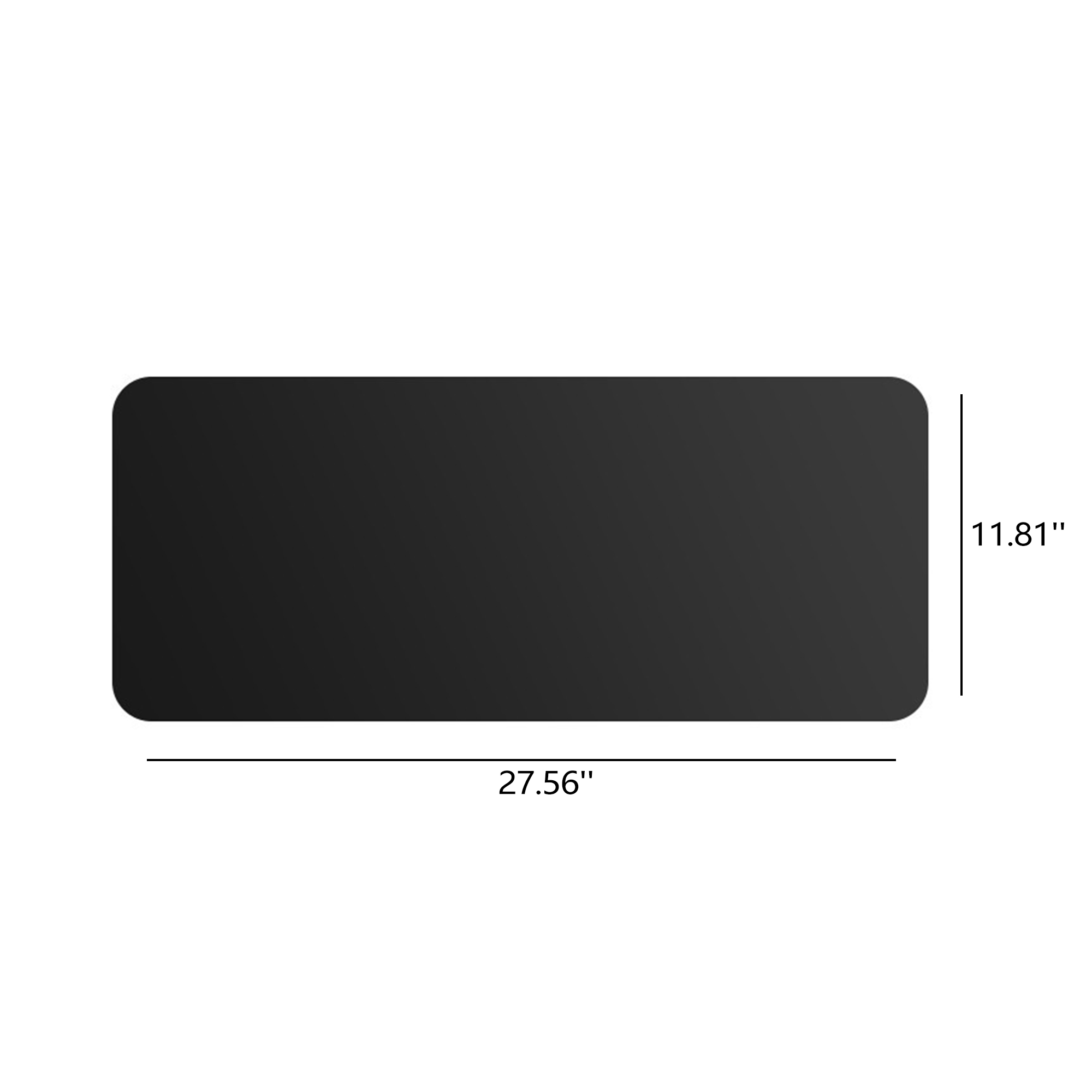 Soft Rubber Mouse Pad With Stitched Edge 4