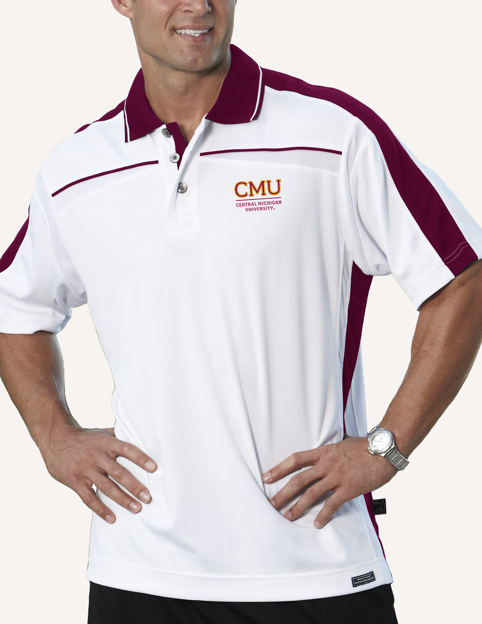 Men's Vantage Ottoman Polo Shirt 3