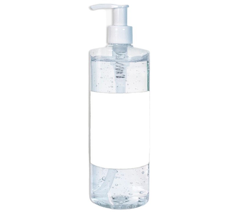 Scented Hand Sanitizer Gel with Pump, 8 oz. - Blank 2