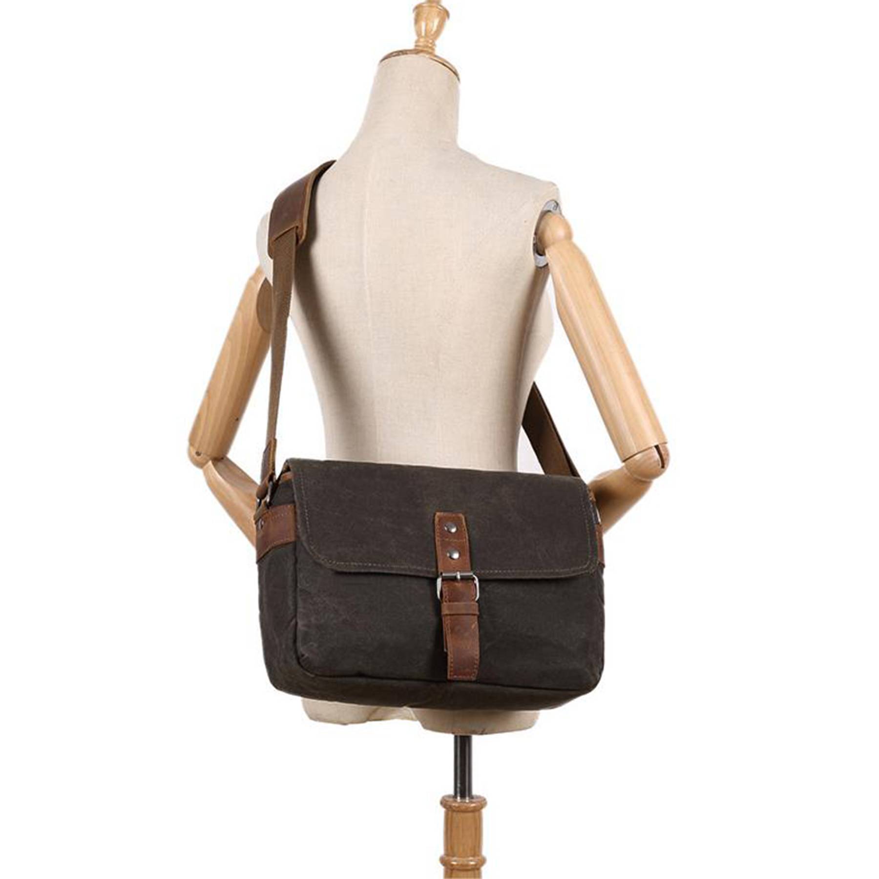 Canvas Men Vintage Waterproof Camera Cross-body bag 5