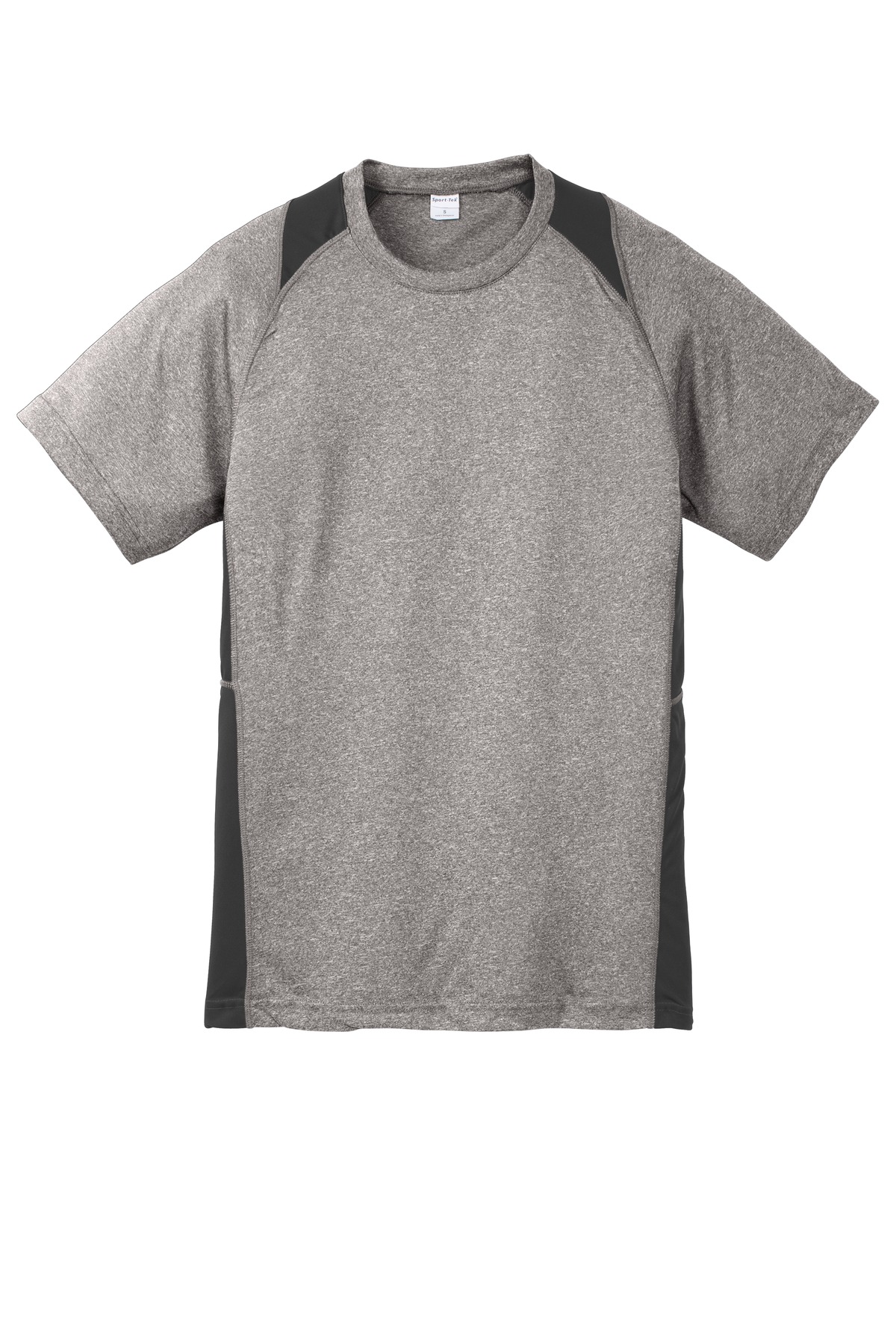 Sport-Tek Youth Heather Colorblock Contender Tee. YST361 2