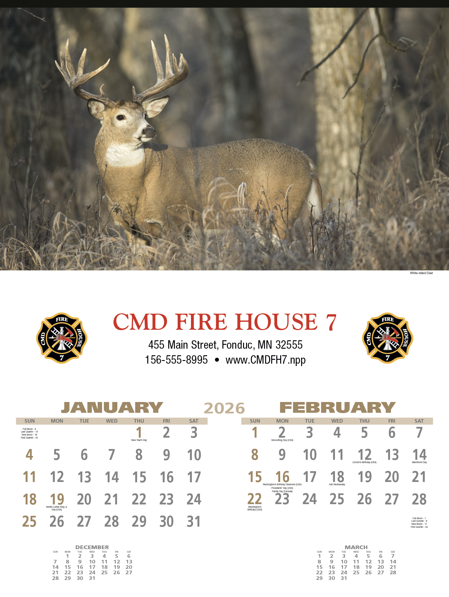 Triumph® Calendars Wildlife Calendar 5
