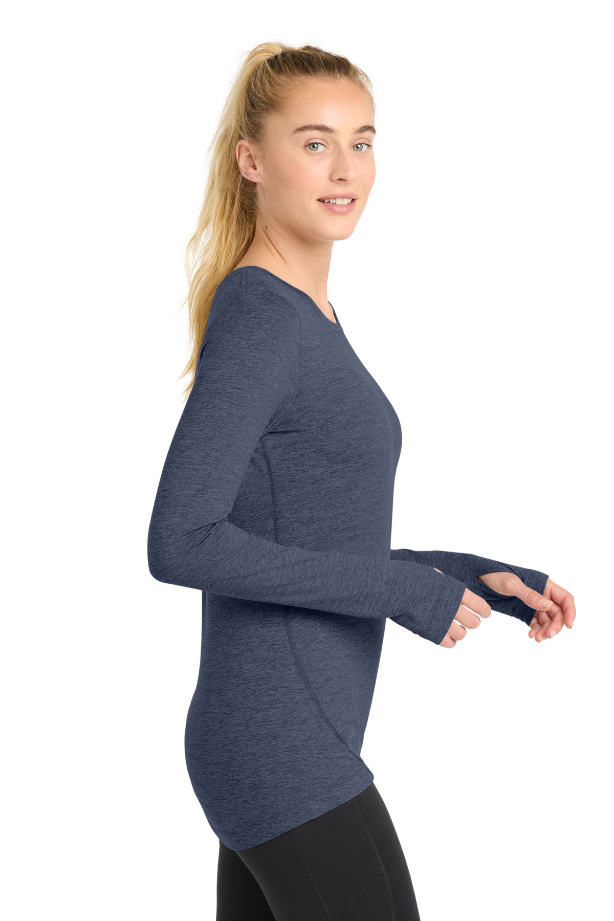 Sport-Tek Women's Exchange 1.5 Long Sleeve Crew LST710 22