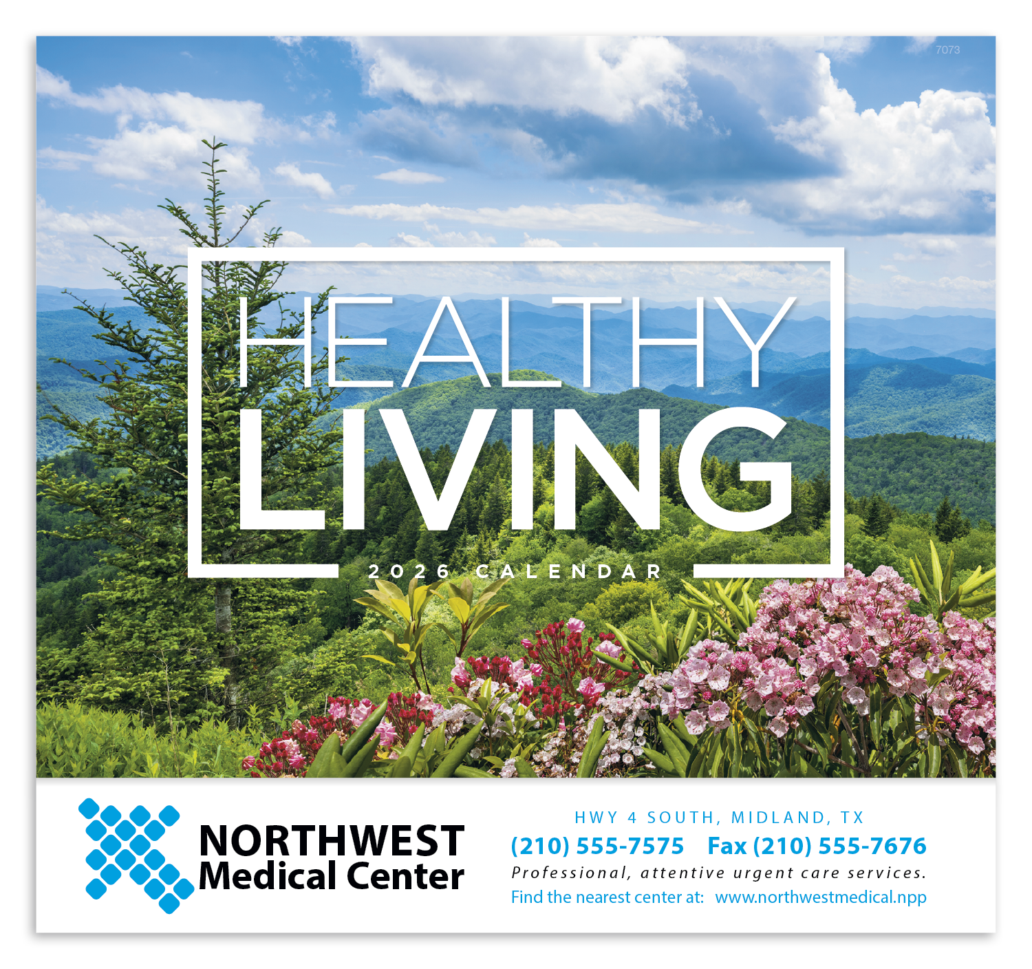 Good Value™ Healthy Living - Stapled Calendar 18