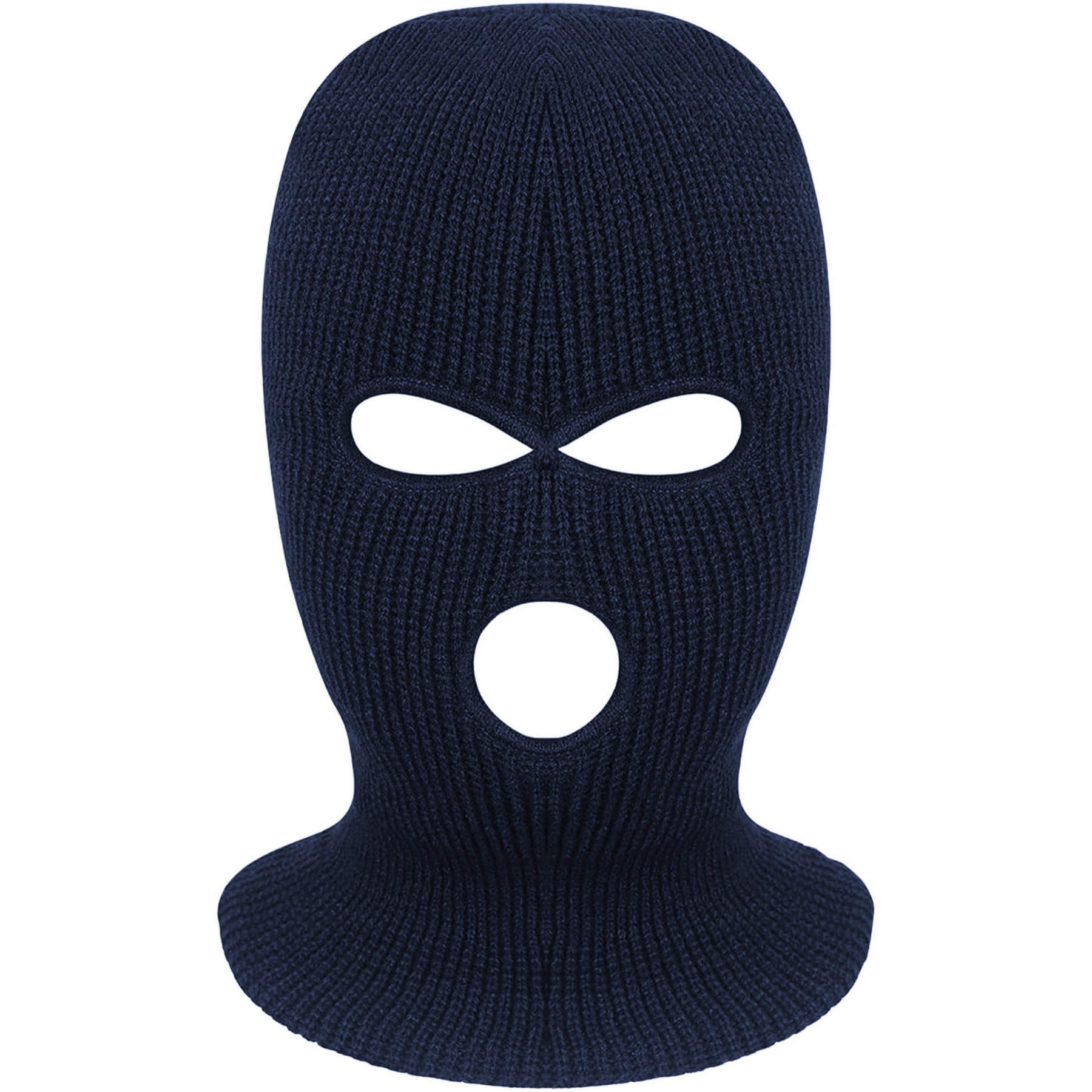 Custom 3 Holes Knitted Ski Mask Neck Gaiter Balaclava 17