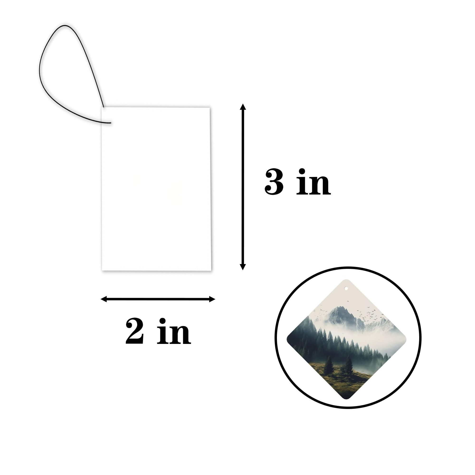 Portable Lanyard Air Fresh Fragrance Tablet 2