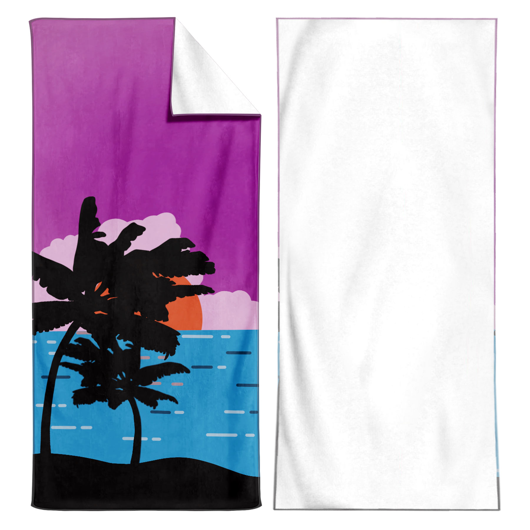 240gsm Microfiber Beach Towel (MOQ 12pcs) 14