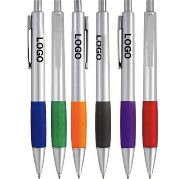 Click Silver ballpoint pen 2