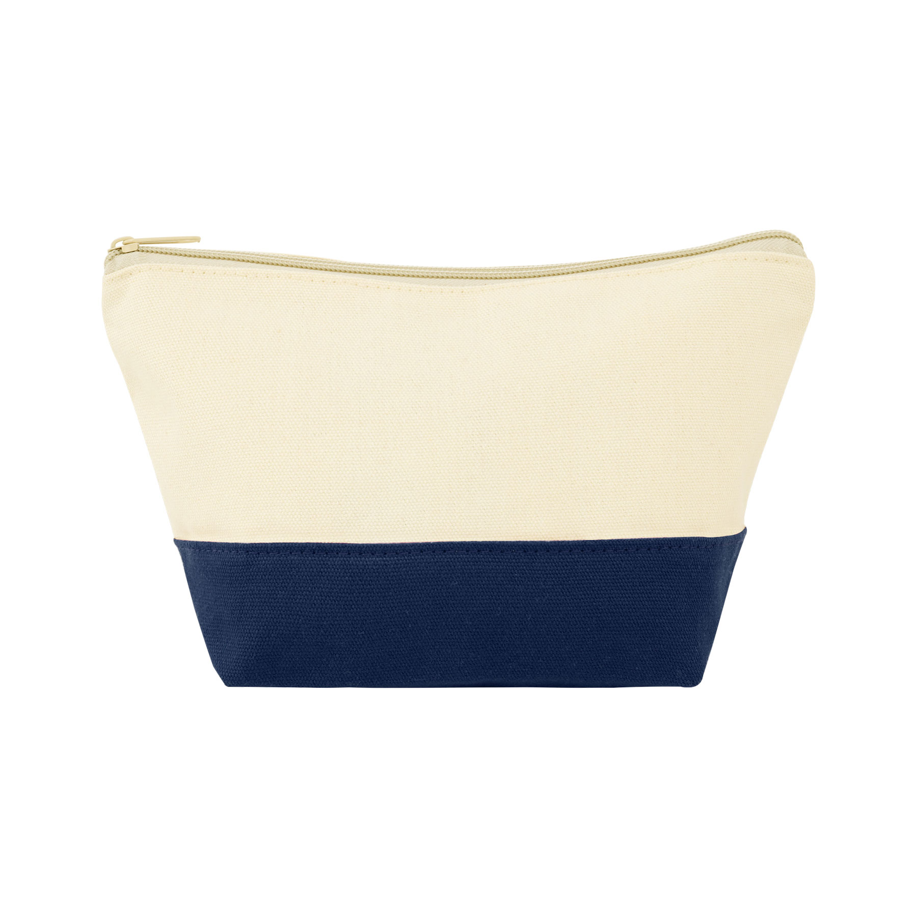 Two-Tone Canvas Cosmetic Bag 10