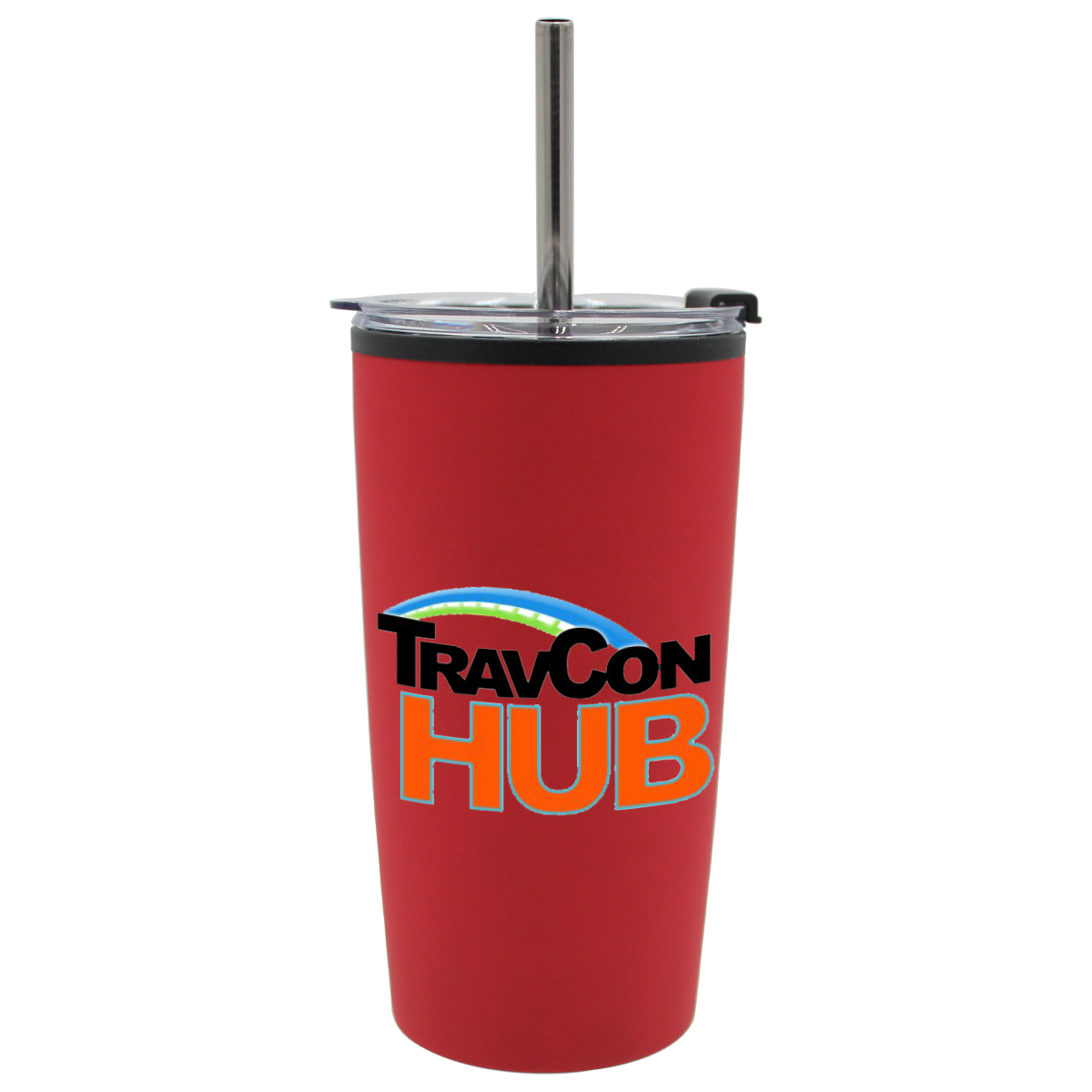 Halcyon 20 oz. Niagara Tumbler with Stainless Straw/Flip Top Lid, Full Color Digital 6