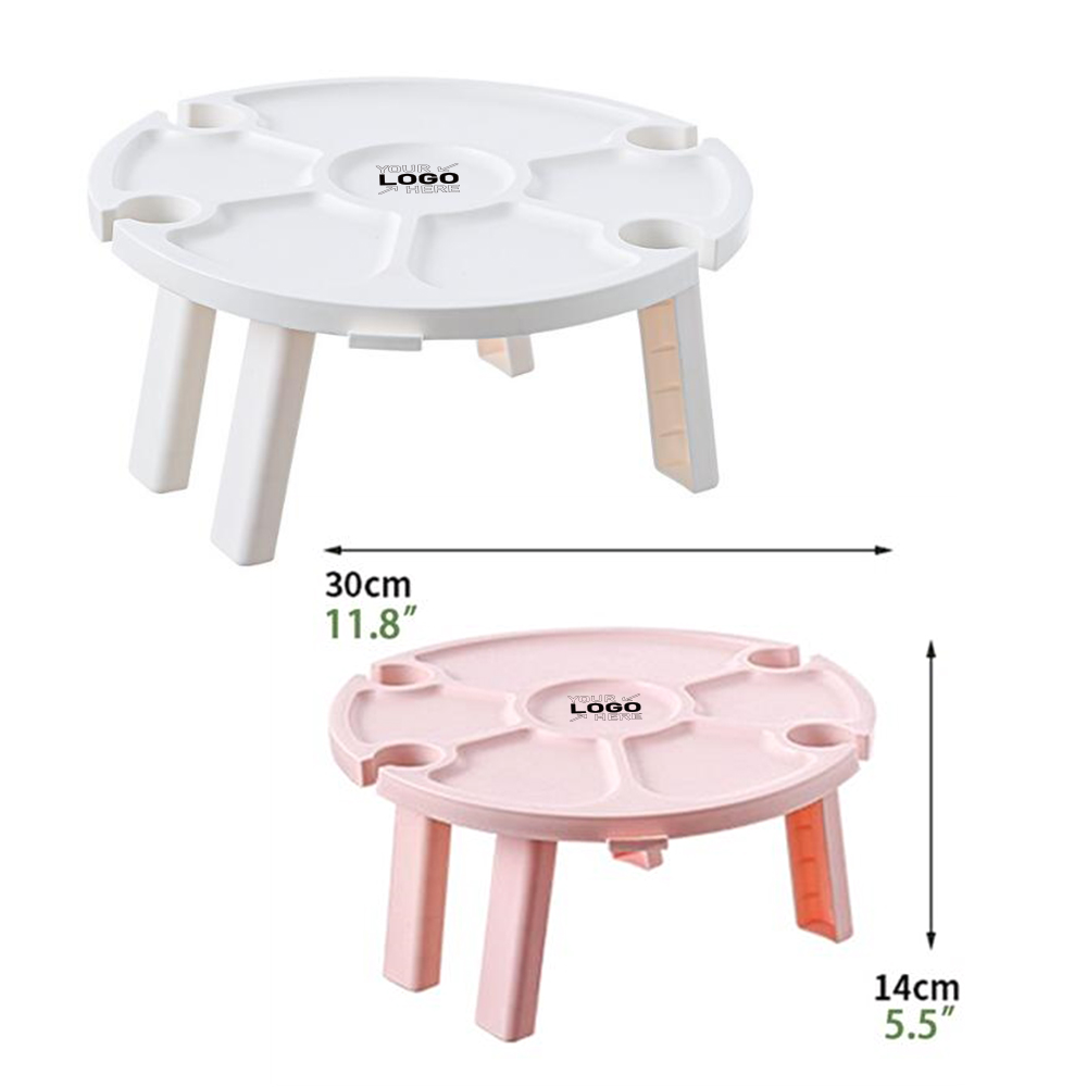 Outdoor Picnic Table with Wine Glass Holder 3