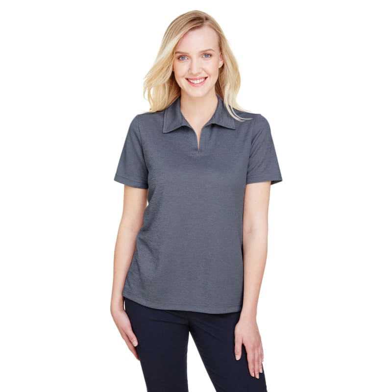 Devon & Jones CrownLux Performance™ Ladies' Address Melange Polo 9