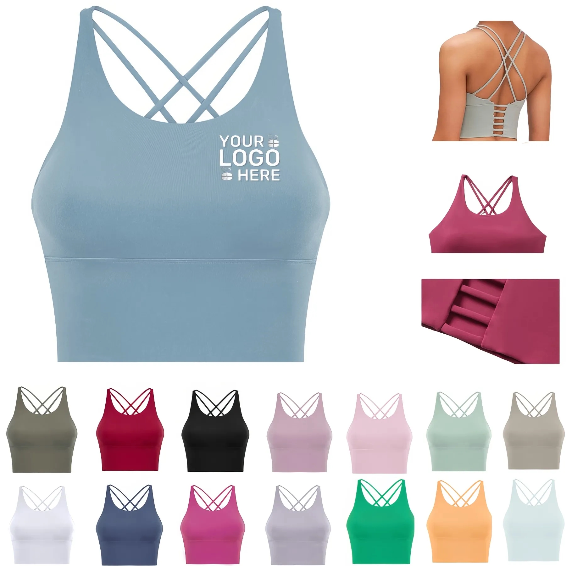 Cross Back Sports Yoga Wear 2