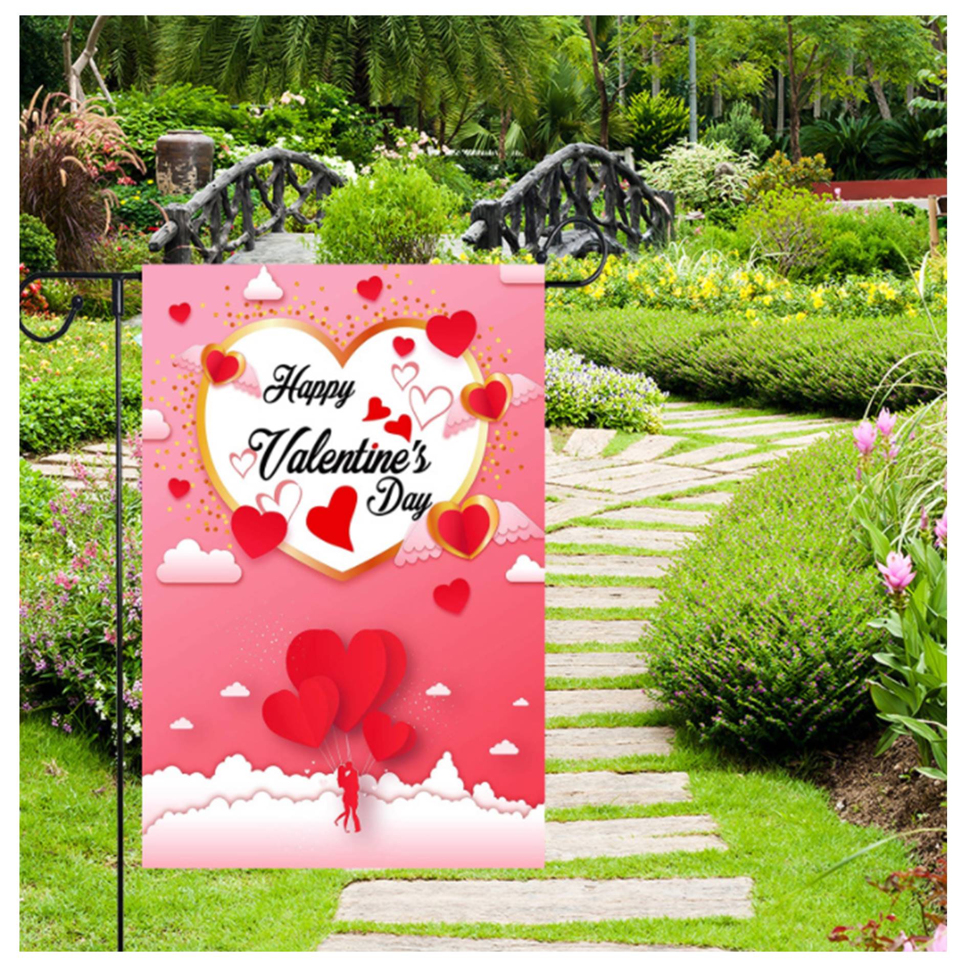 Outdoor Decoration Garden Party Flag 4