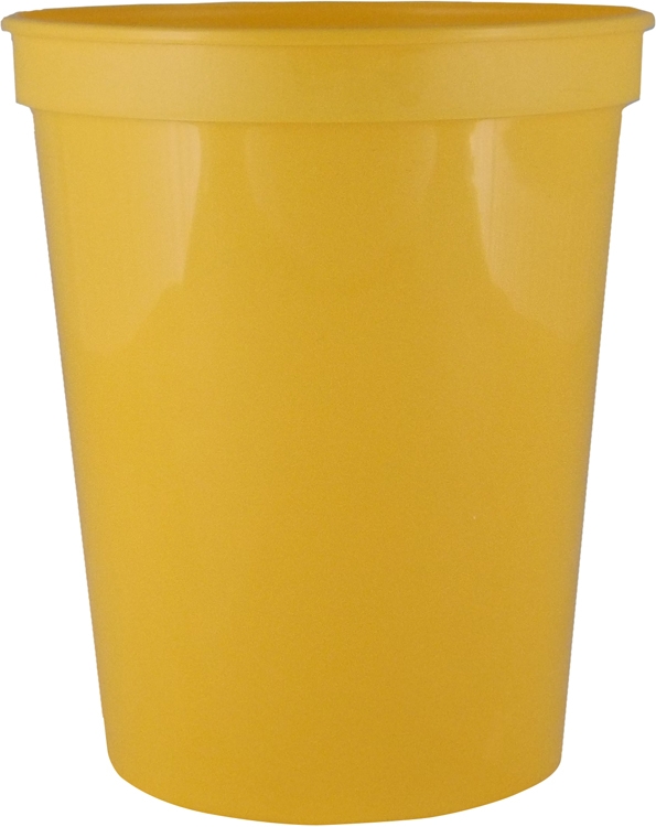 16 oz. Smooth Wall Plastic Stadium Cup 2