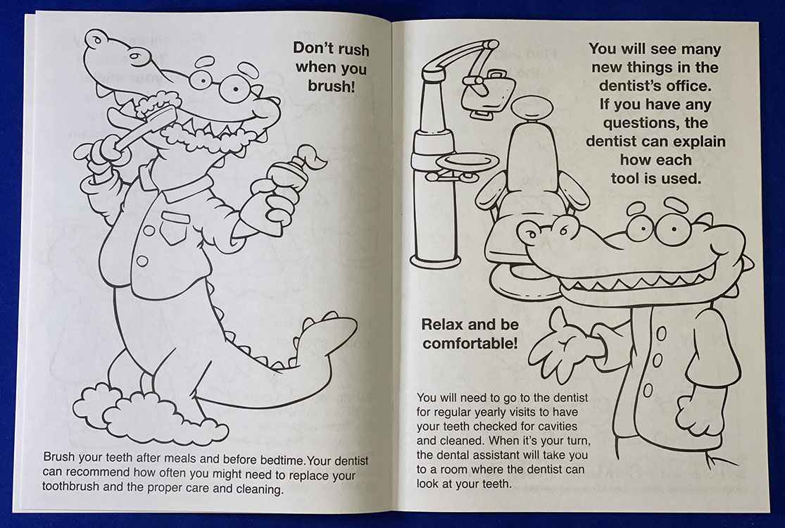 COLORING BOOK - It's Tooth Time Coloring & Activity Book 4