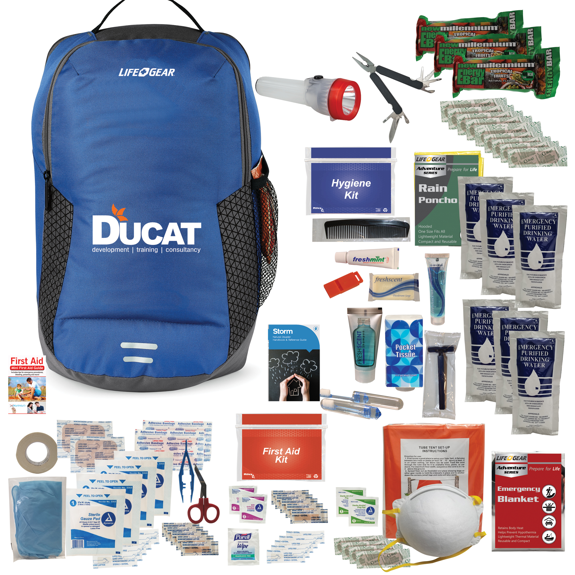 Life Gear Survival Disaster & First Aid Backpack 2.0 4