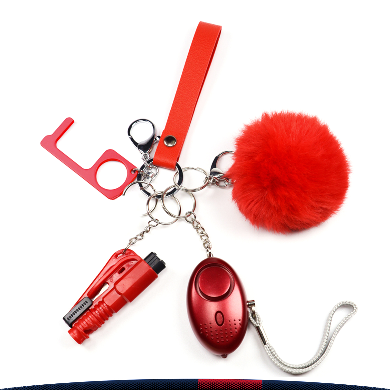 Multifunction Defense Keychain 4