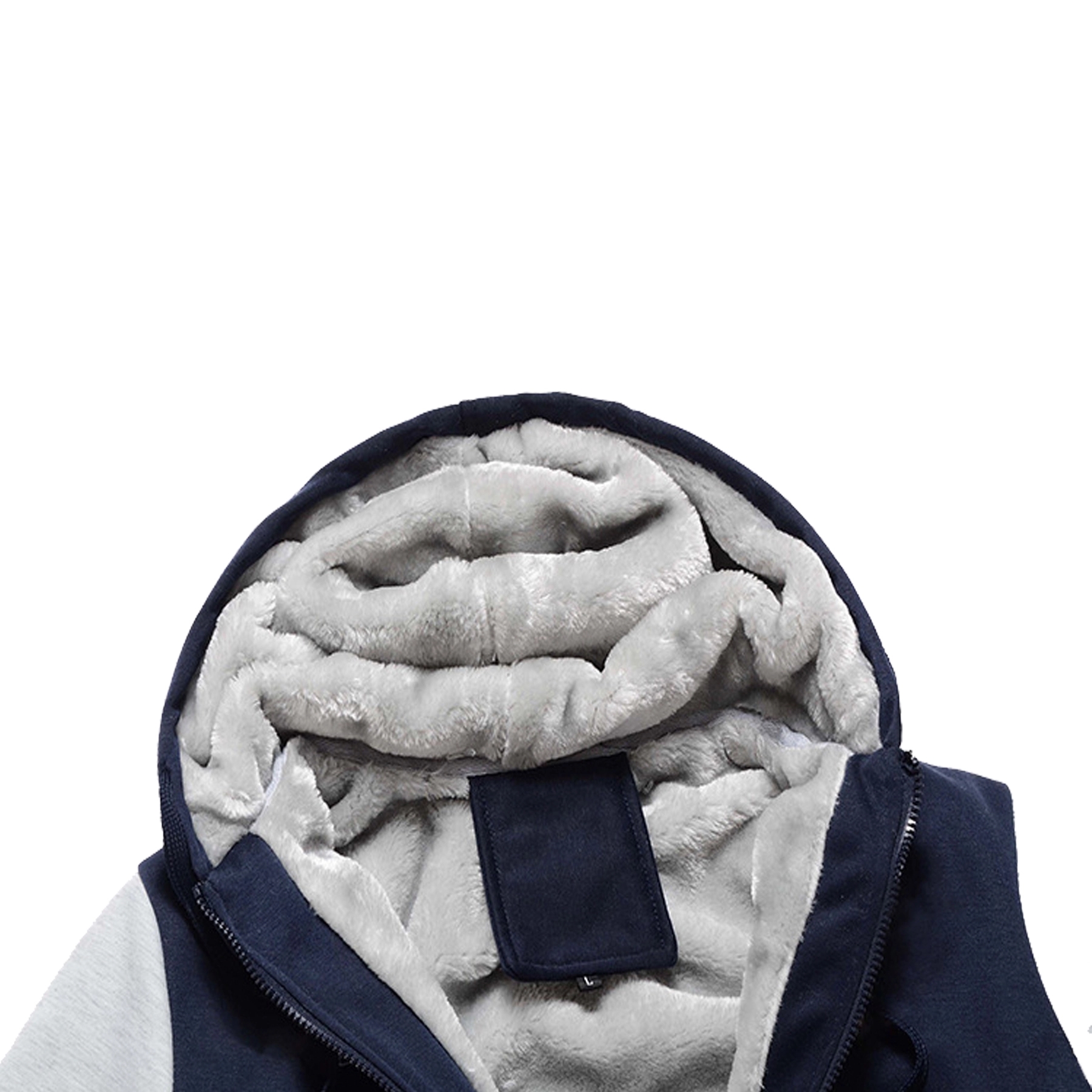 Men's Winter Pullover Thermal Fleece Hoodies, custom hoodie or sweatshirt with logo imprint 4
