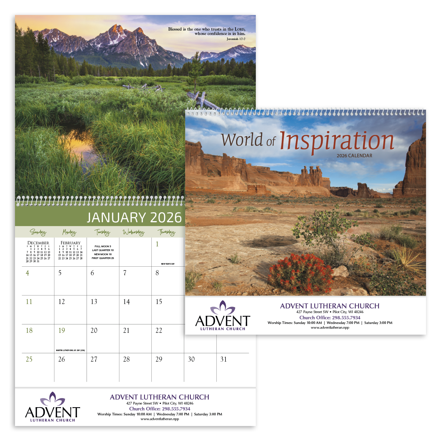 Triumph® Calendars World of Inspiration Calendar 15