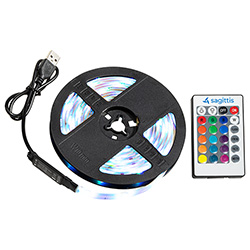 Gig 9.8 ft. 90-LED Light Strip with Remote Control 3
