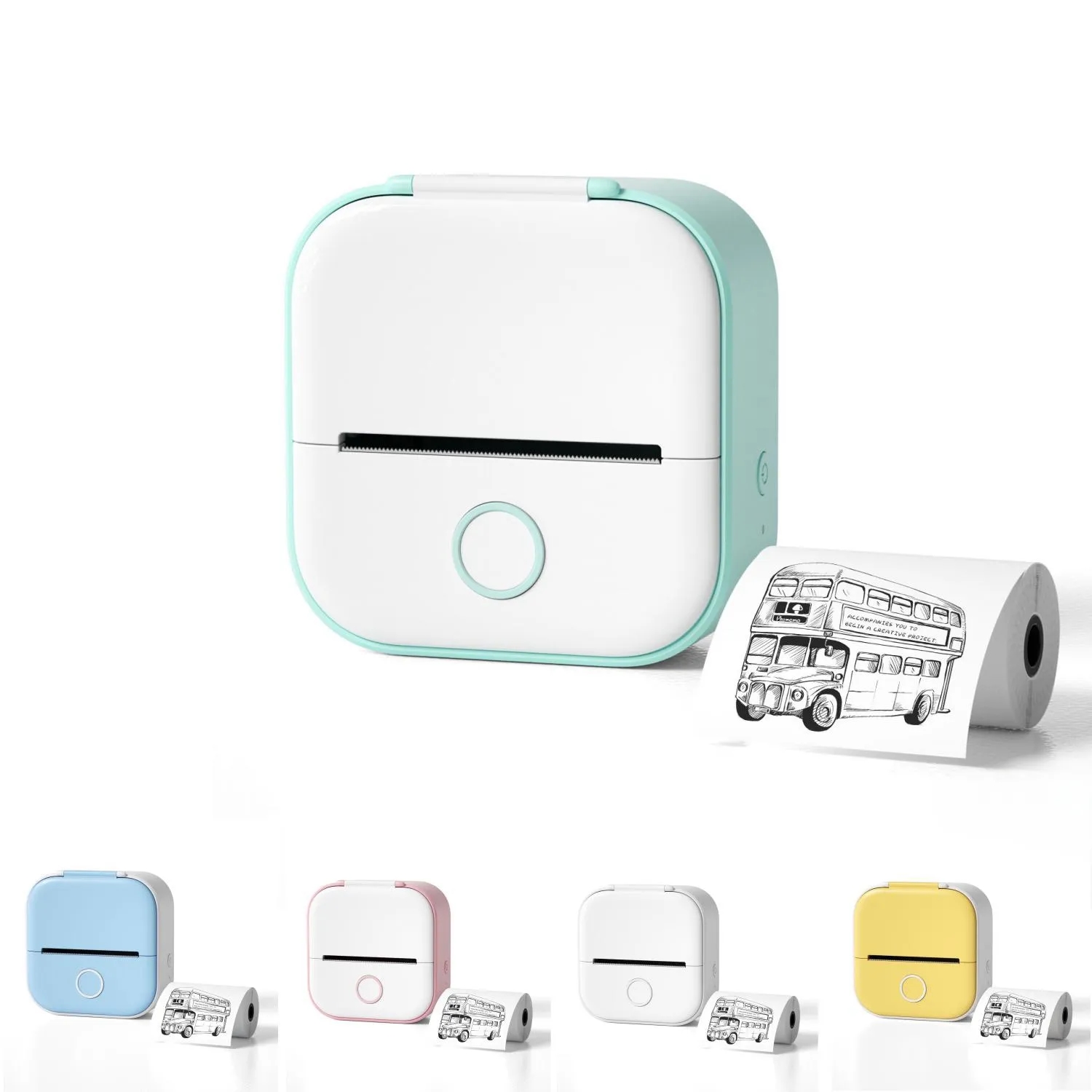Bluetooth Wireless Portable Phone Printer 7