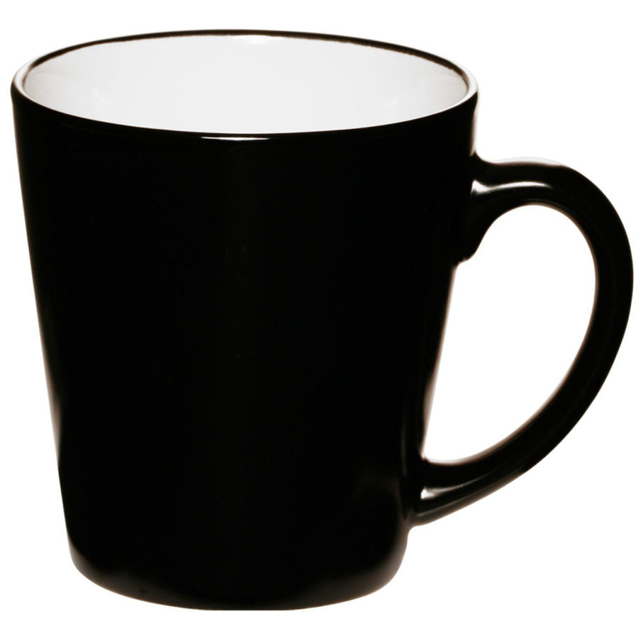 Two-Tone Latte Custom Mugs, 12 oz. 13