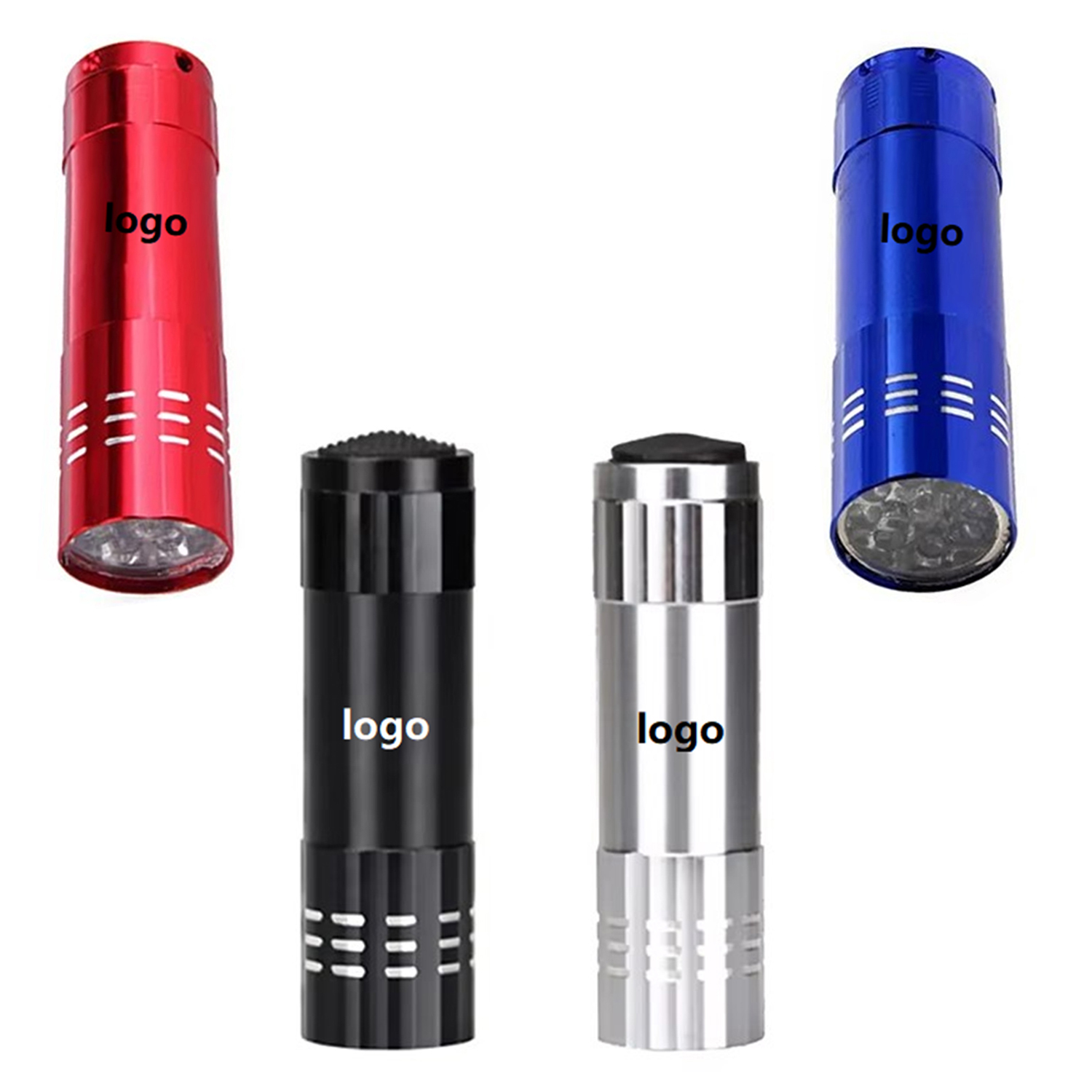 Aluminum Alloy 9 LED Flashlight 7